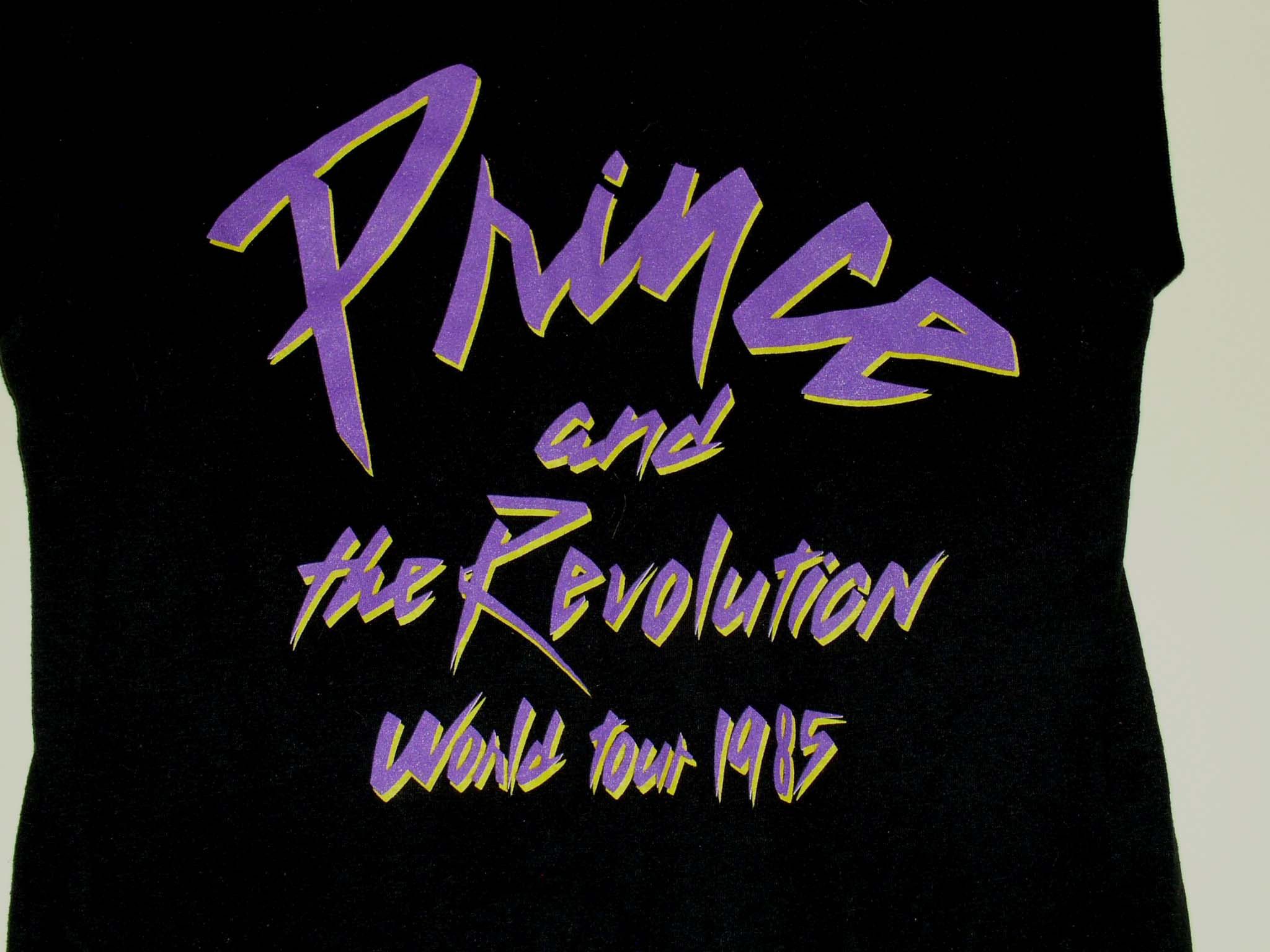 Prince Concert Tour Muscle Shirt Vintage 1985 World Tour