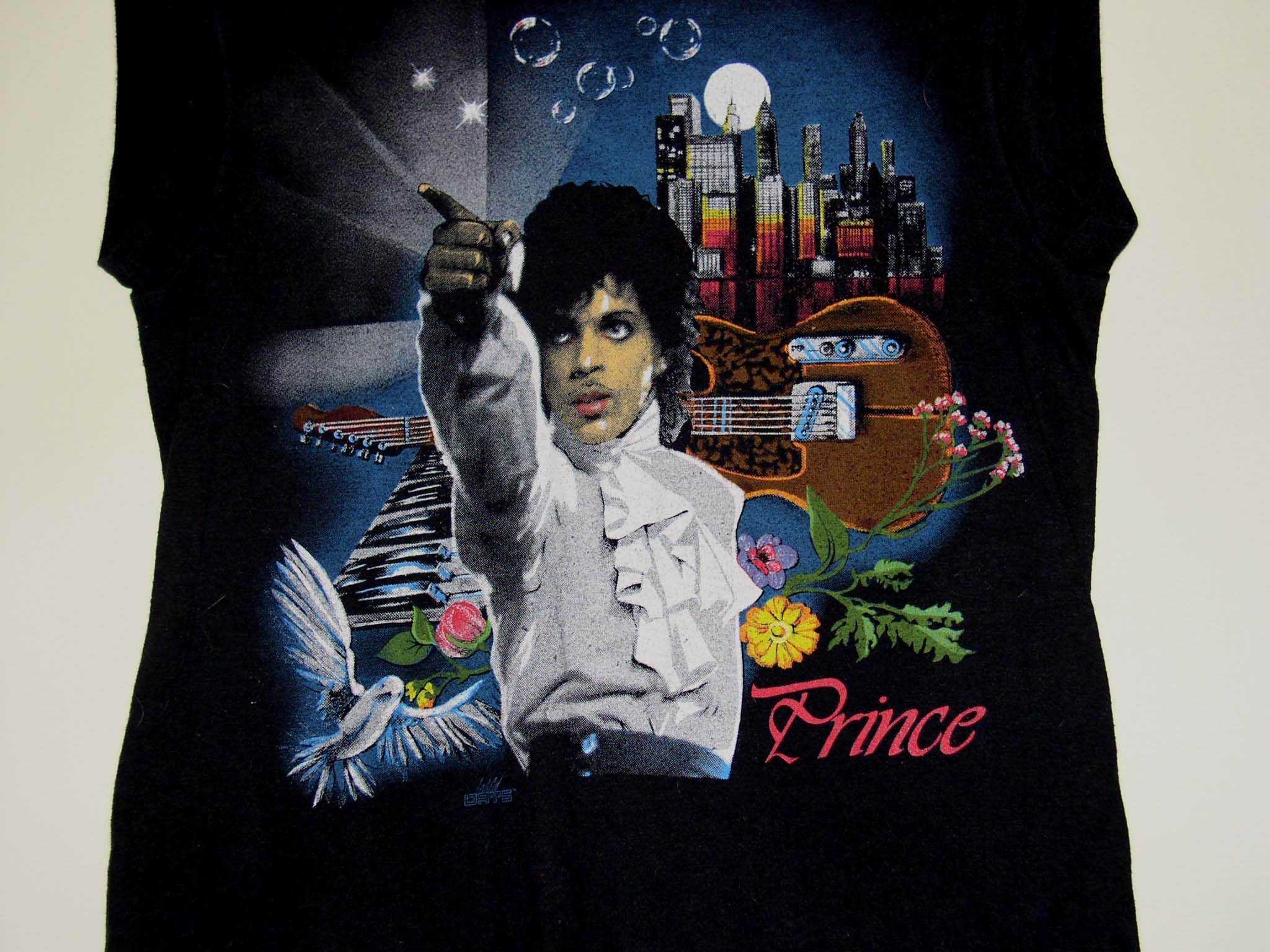 Prince Concert Tour Muscle Shirt Vintage 1985 World Tour