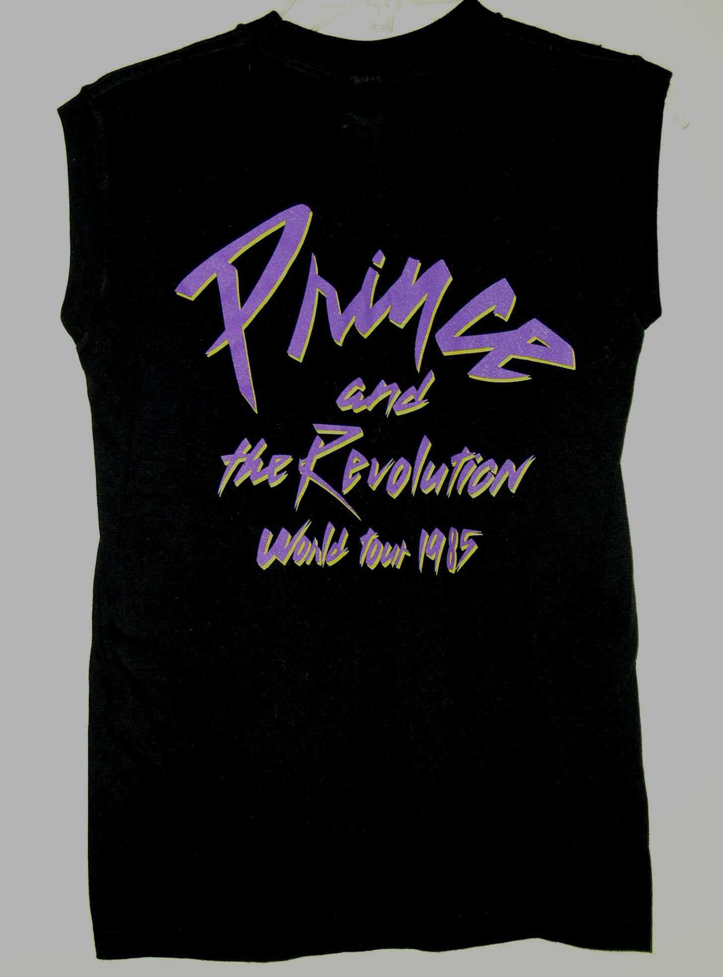 Prince Concert Tour Muscle Shirt Vintage 1985 World Tour