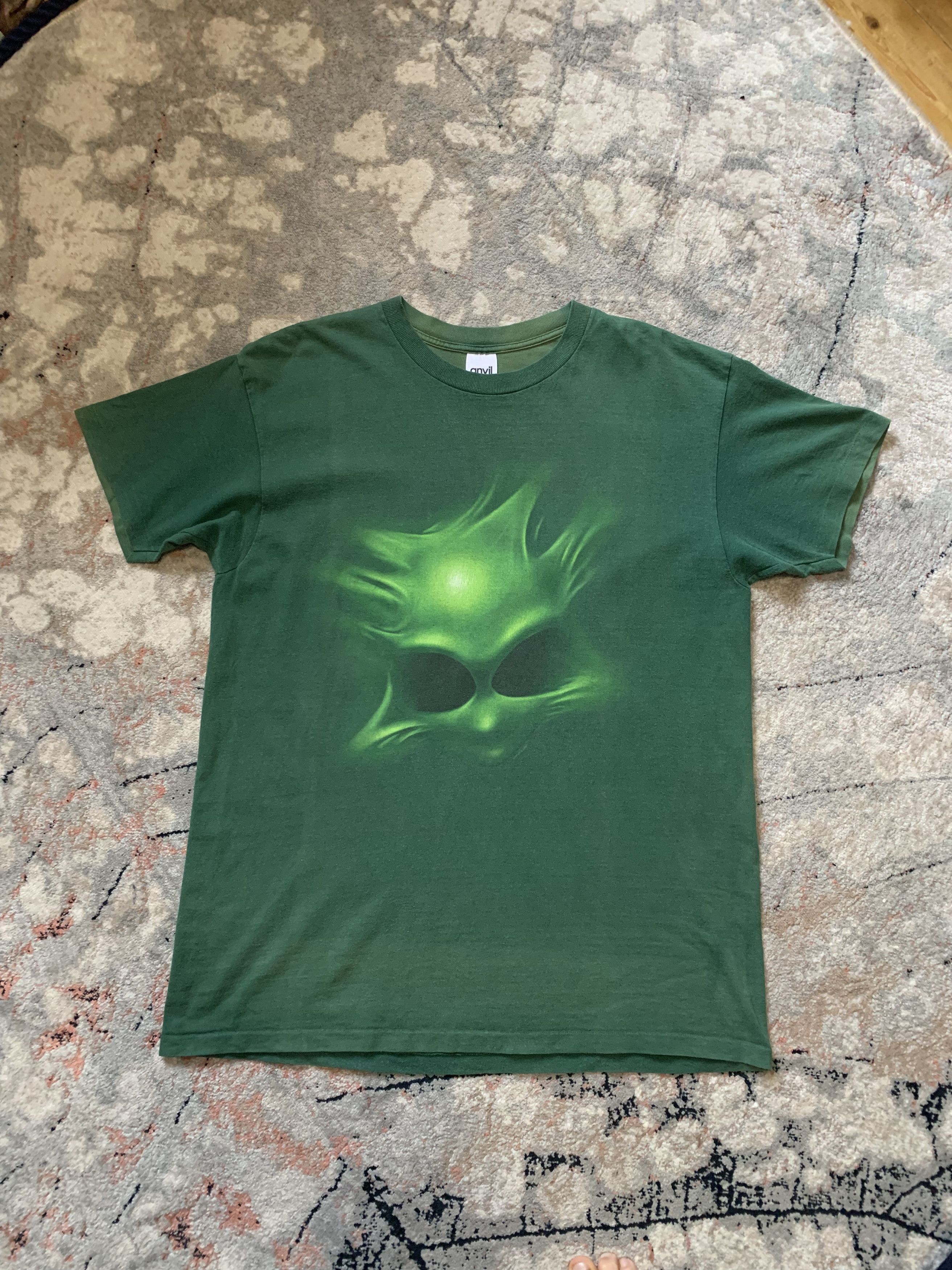 Anvil Alien Vild Oats 1997 Vintage T-Shirt Size US L / EU 52-54 / 3 - 1 Thumbnail