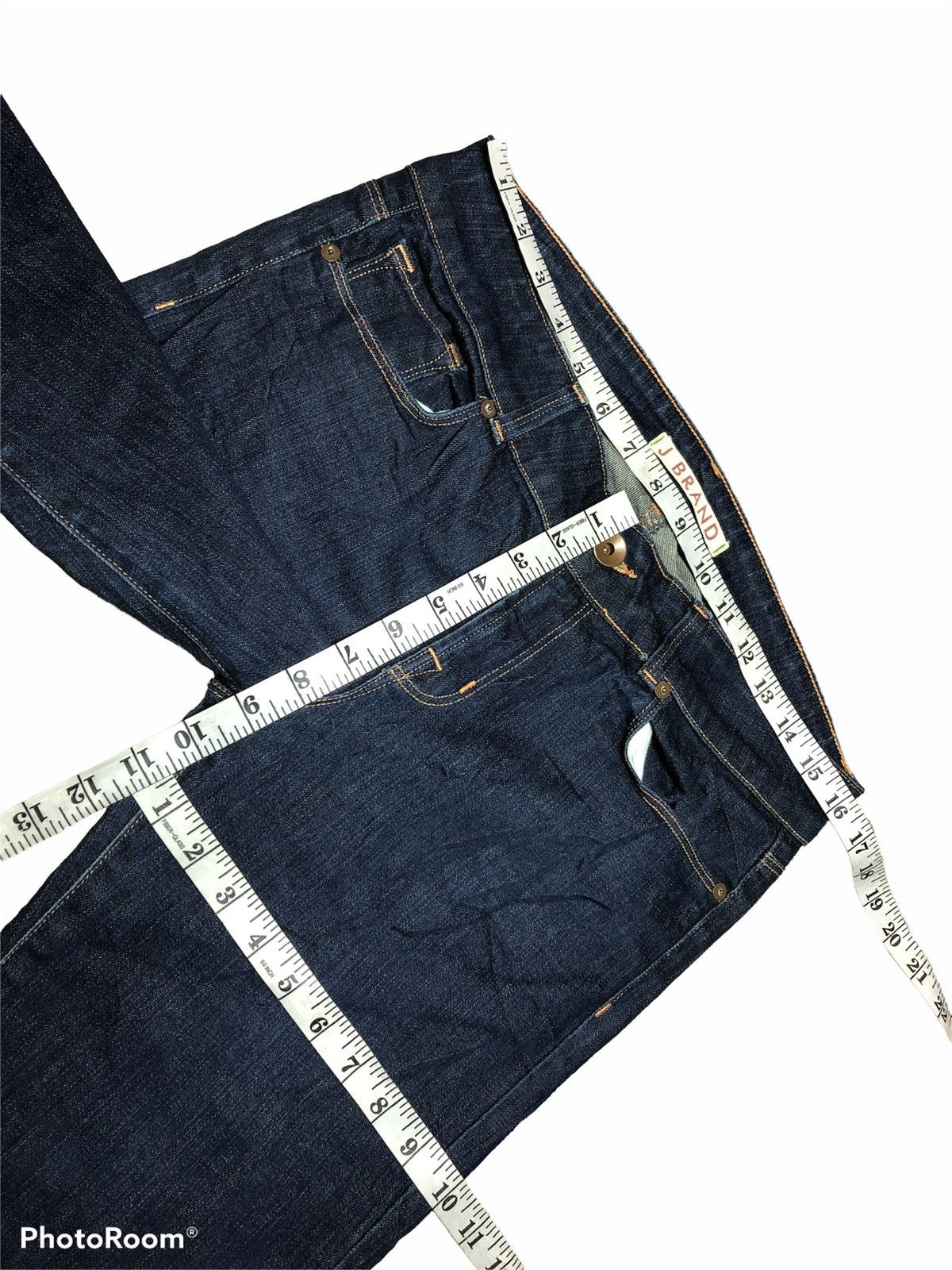 J Brand BELL BOTTOM FLARE STRECTHABLE DENIM BY J BRAND Size 32" / US 10 / IT 46 - 6 Thumbnail