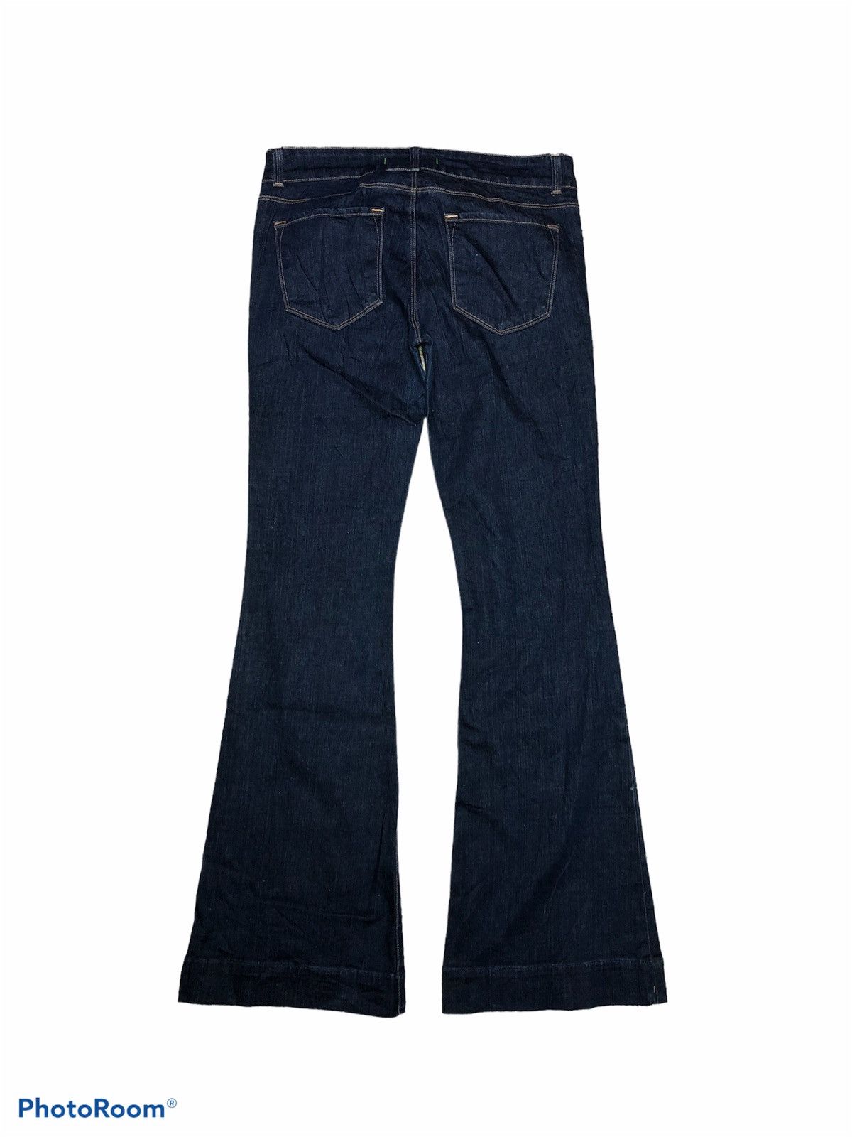 J Brand BELL BOTTOM FLARE STRECTHABLE DENIM BY J BRAND Size 32" / US 10 / IT 46 - 2 Thumbnail
