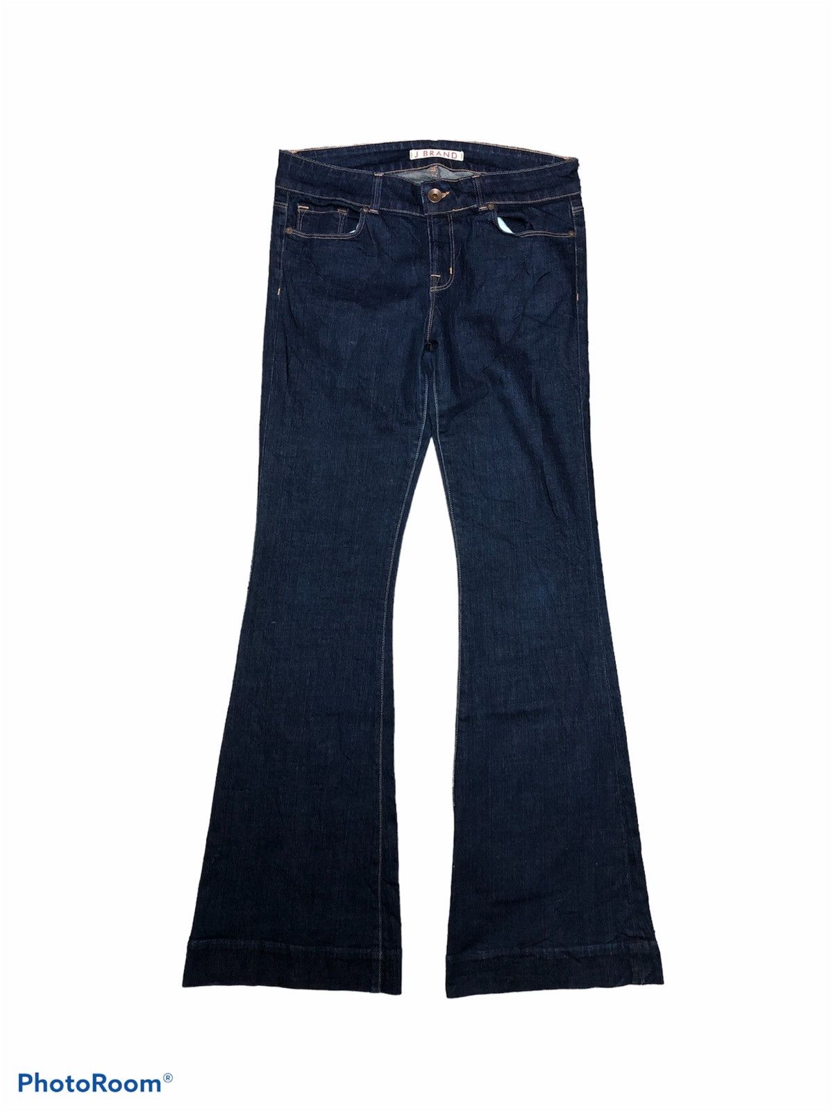 J Brand BELL BOTTOM FLARE STRECTHABLE DENIM BY J BRAND Size 32" / US 10 / IT 46 - 1 Thumbnail