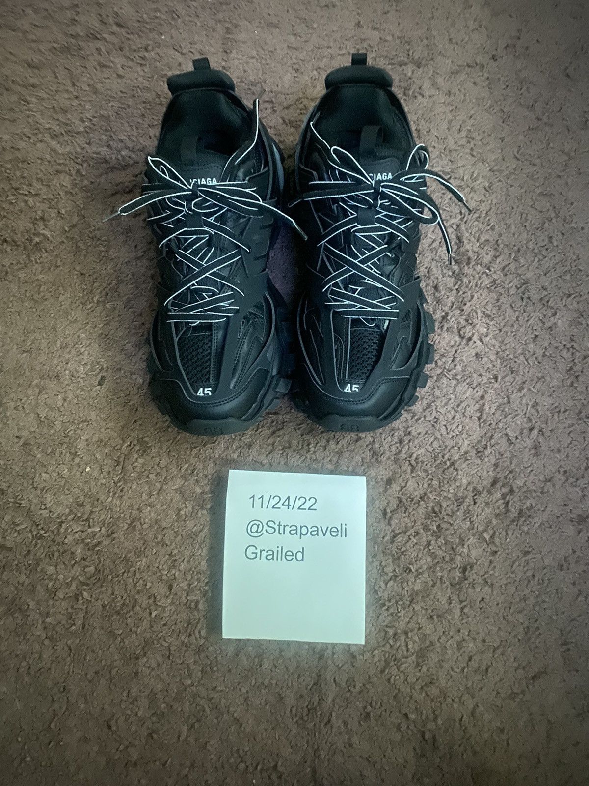 Balenciaga Balenciaga track led | Grailed