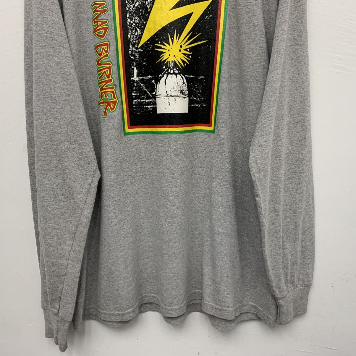Vintage Vintage Mad Burner Long Sleeve T-shirt Size US XL / EU 56 / 4 - 4 Thumbnail