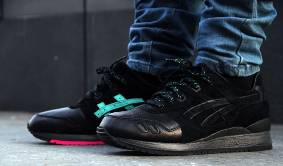 Asics 2014 SOLEFLY MiAMi NiGHT HAVEN GEL LYTE iii 3 GL3 H41FK9090 Size US 11.5 / EU 44-45 - 5 Thumbnail