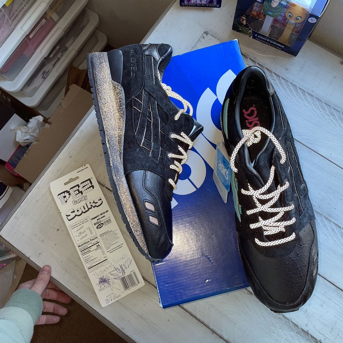 Asics 2014 SOLEFLY MiAMi NiGHT HAVEN GEL LYTE iii 3 GL3 H41FK9090 Size US 11.5 / EU 44-45 - 19 Thumbnail