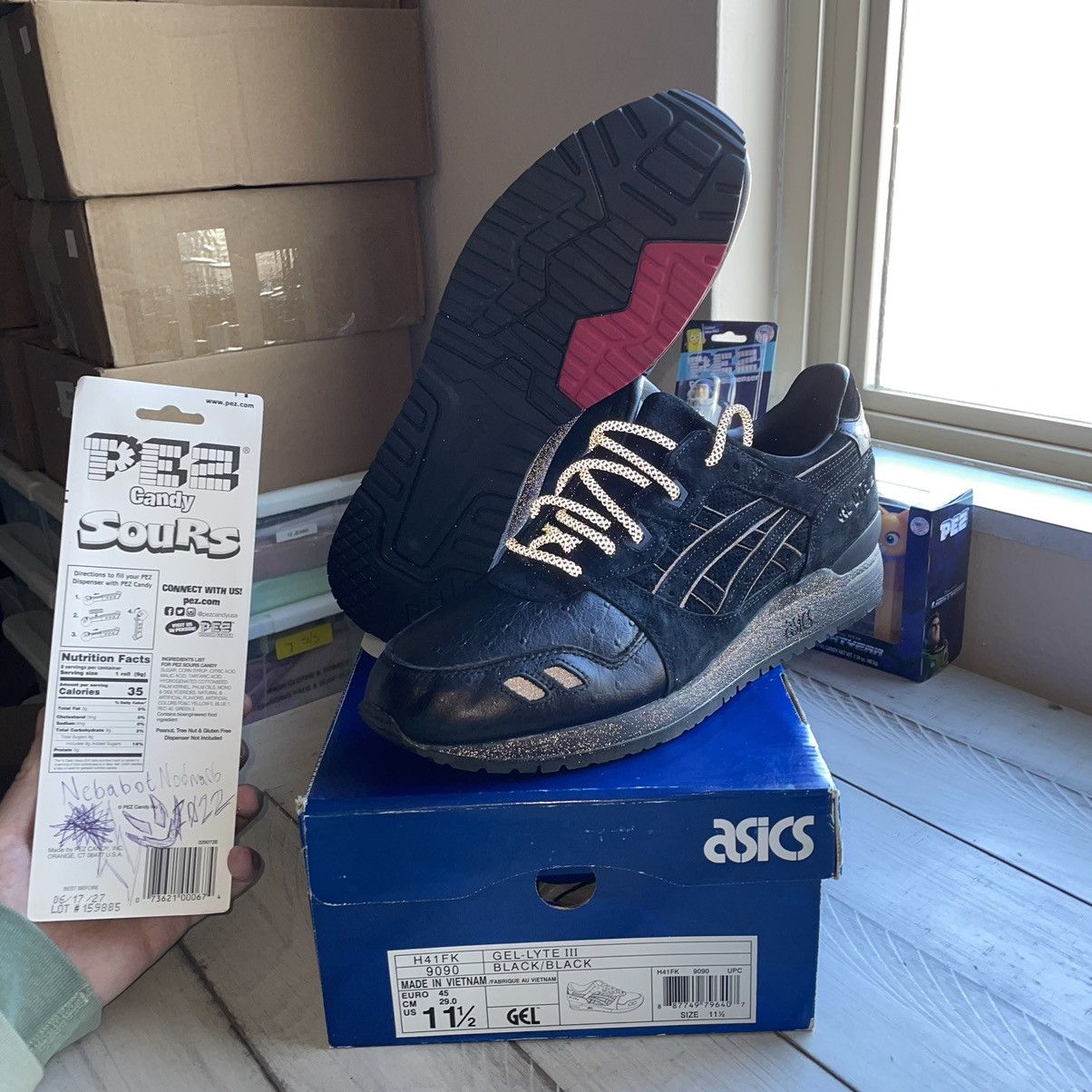 Asics 2014 SOLEFLY MiAMi NiGHT HAVEN GEL LYTE iii 3 GL3 H41FK9090 Size US 11.5 / EU 44-45 - 9 Thumbnail