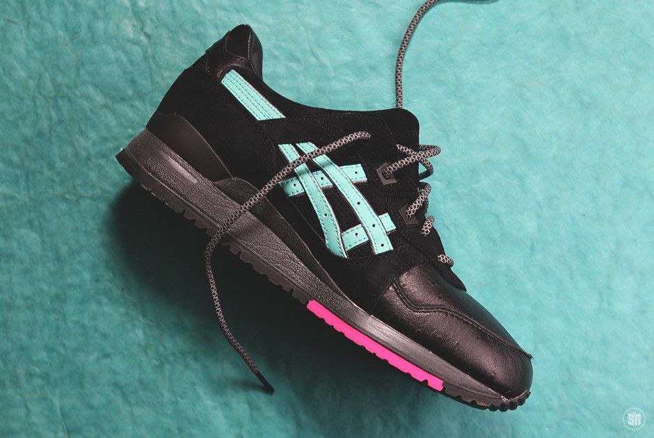 Asics 2014 SOLEFLY MiAMi NiGHT HAVEN GEL LYTE iii 3 GL3 H41FK9090 Size US 11.5 / EU 44-45 - 3 Thumbnail