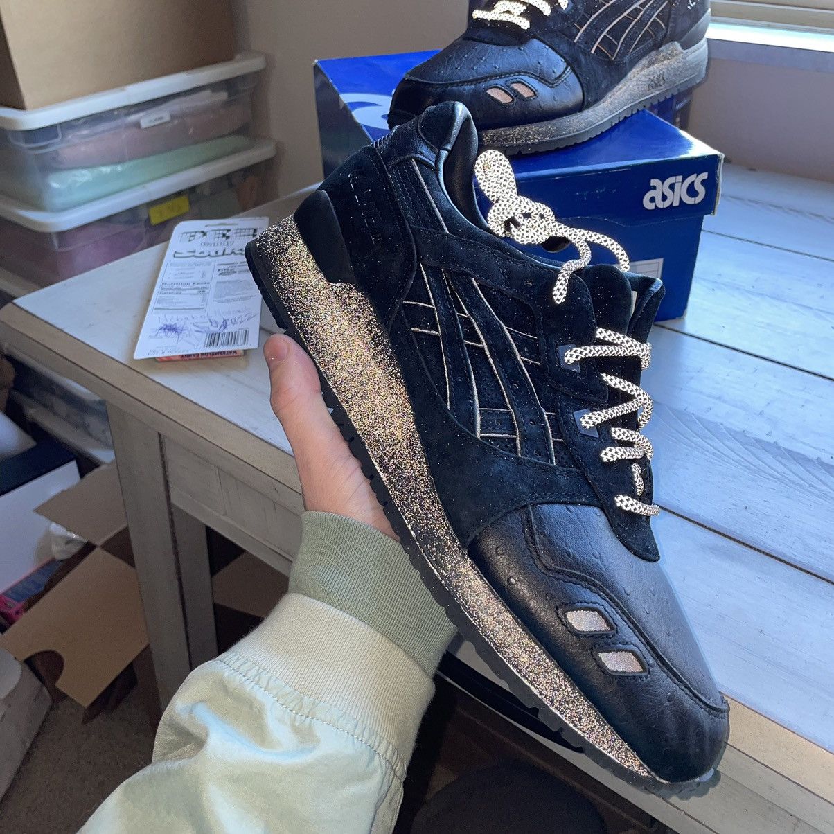 Asics 2014 SOLEFLY MiAMi NiGHT HAVEN GEL LYTE iii 3 GL3 H41FK9090 Size US 11.5 / EU 44-45 - 10 Thumbnail