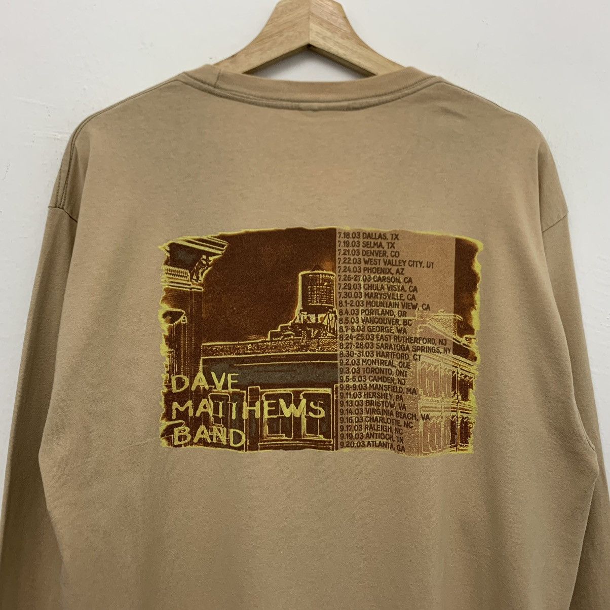 Band Tees Vintage Y2K Dave Matthews Band Long Sleeve Band Tees Size US L / EU 52-54 / 3 - 4 Thumbnail