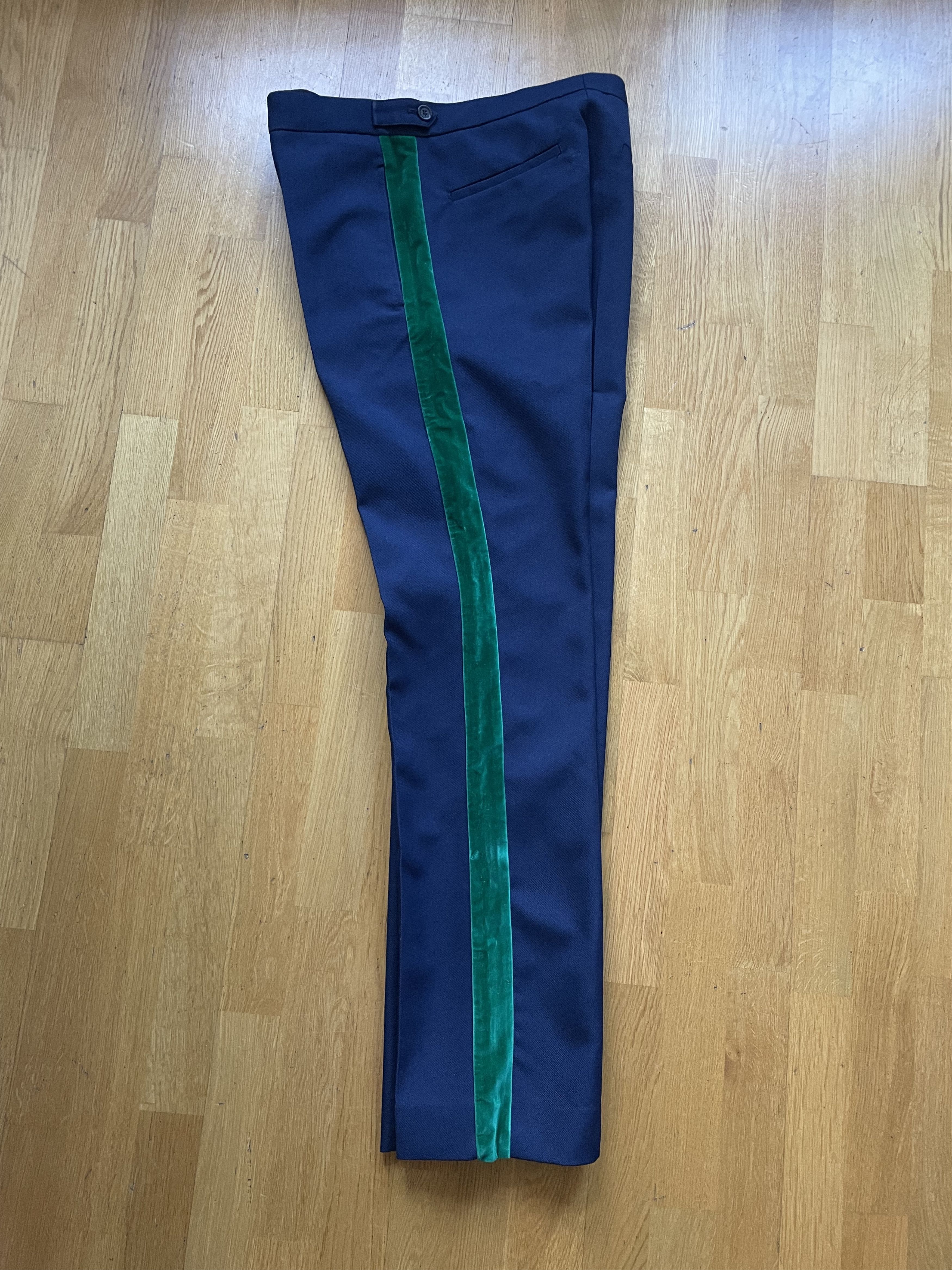 Wales Bonner Wales Bonner Dub Tuxedo Trousers Size 48R - 3 Thumbnail