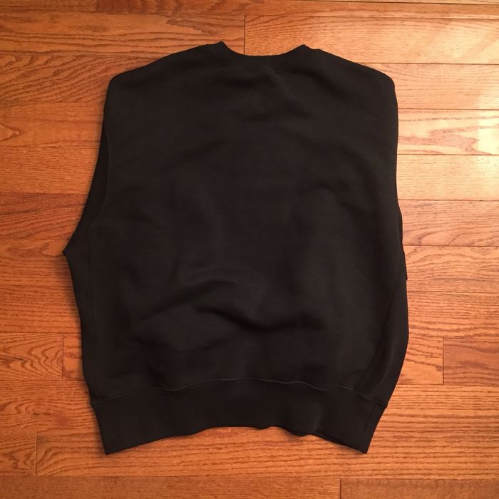 Adidas Yeezy Season 4 Bat Black Calabasas Crewneck Sweatshirt