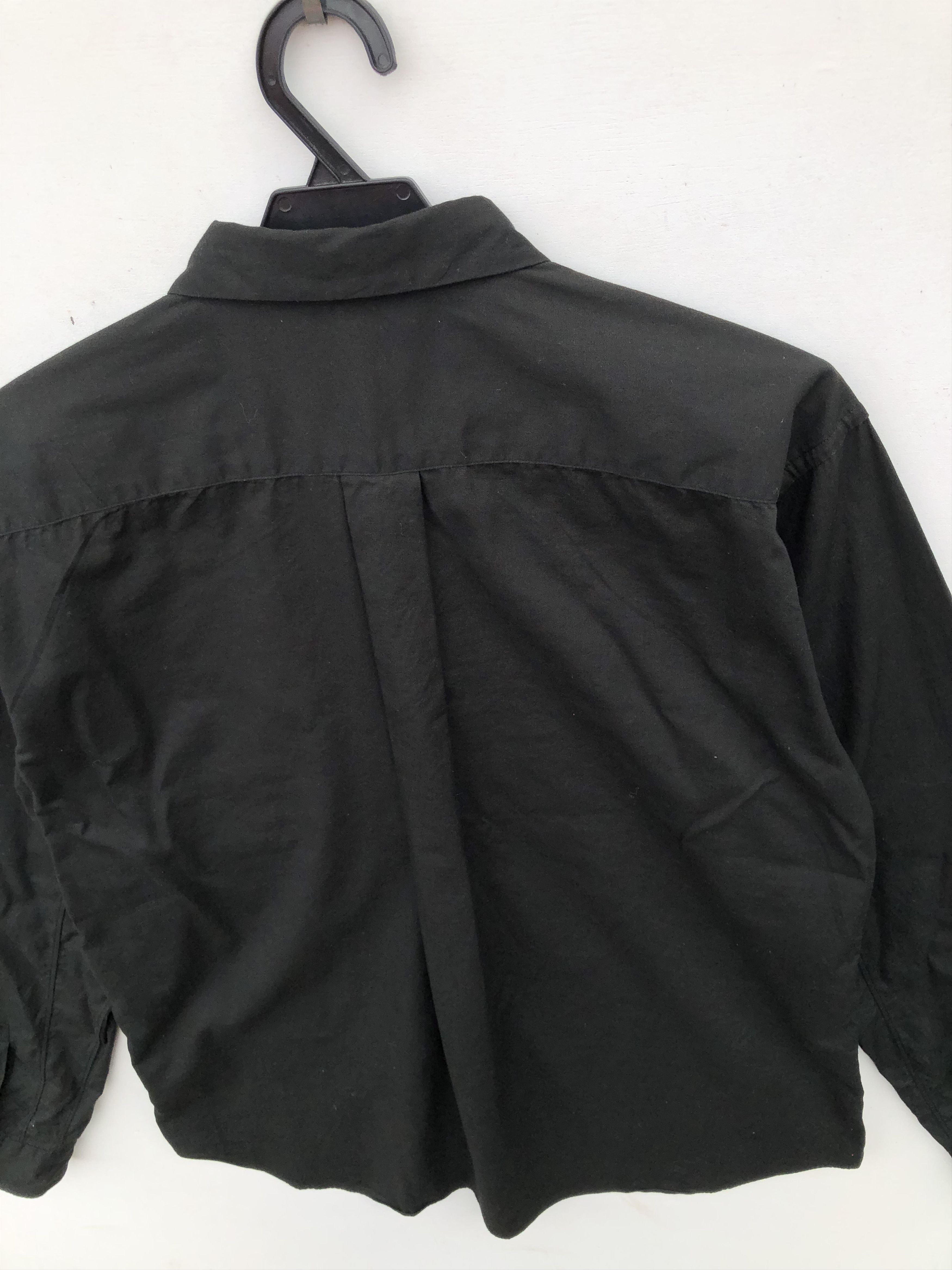 Comme des Garcons RARE🔥SS11 CDG BLACK L/S BUTTON UPS SINGLE POCKET Size US M / EU 48-50 / 2 - 7 Thumbnail