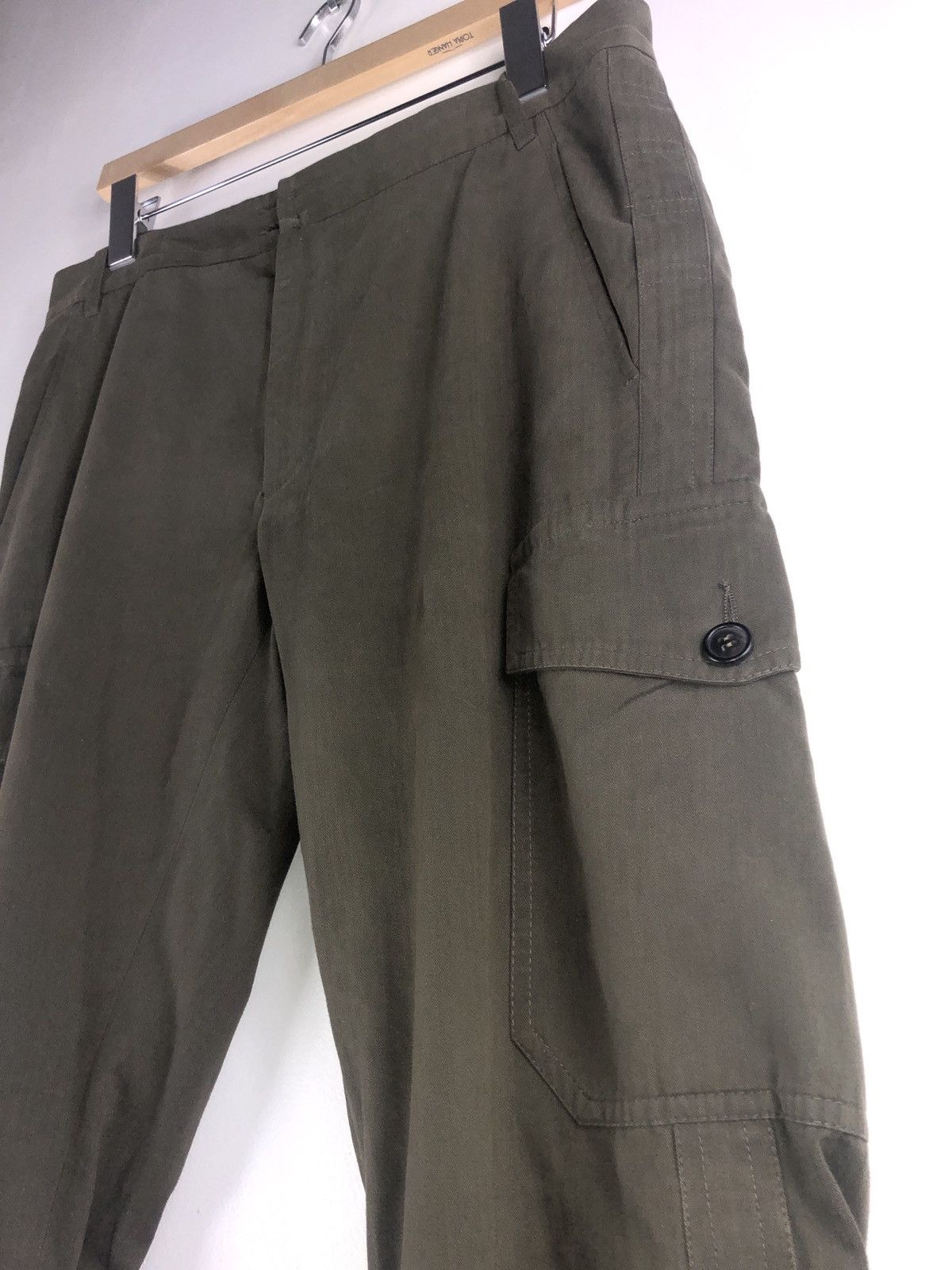 Ann Demeulemeester A/W 06 Ann Demeulemeester Green Horse Riding Trousers Size US 32 / EU 48 - 6 Thumbnail