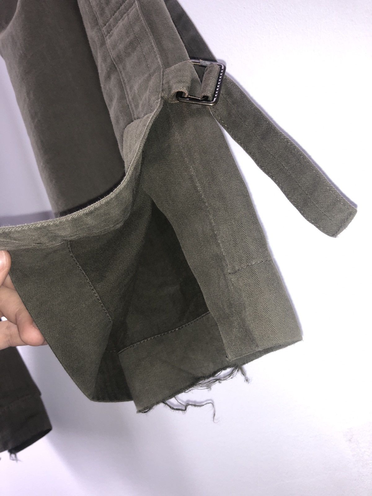 Ann Demeulemeester A/W 06 Ann Demeulemeester Green Horse Riding Trousers Size US 32 / EU 48 - 4 Thumbnail