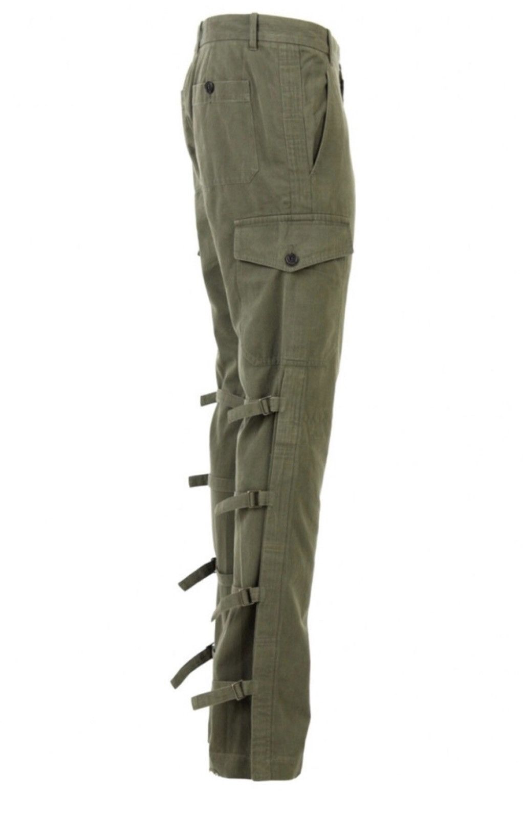 Ann Demeulemeester A/W 06 Ann Demeulemeester Green Horse Riding Trousers Size US 32 / EU 48 - 1 Thumbnail