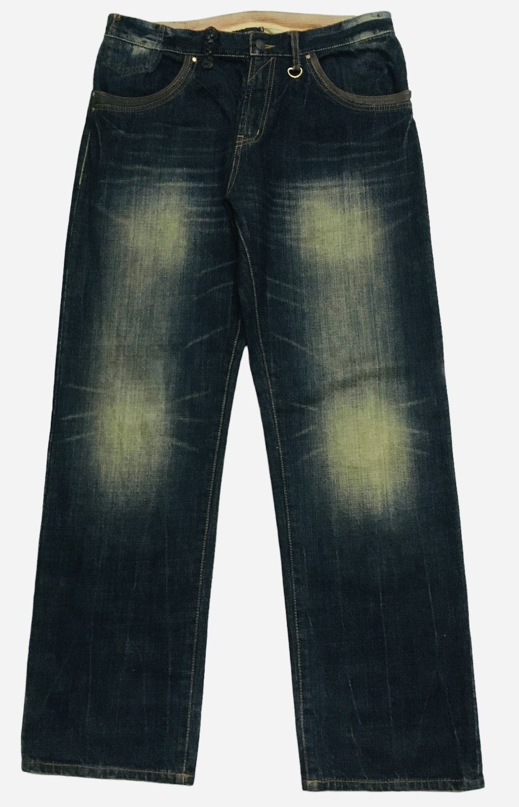If Six Was Nine × Japanese Brand × Vintage Rare Design Vintage Japanese Brand XTC Jeans 1990s Size US 34 / EU 50 - 2 Thumbnail