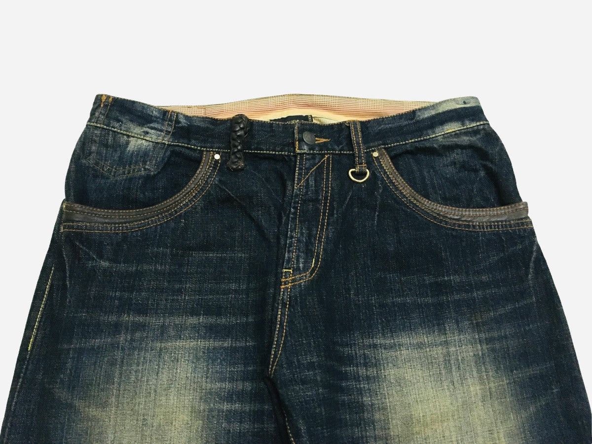 If Six Was Nine × Japanese Brand × Vintage Rare Design Vintage Japanese Brand XTC Jeans 1990s Size US 34 / EU 50 - 4 Thumbnail