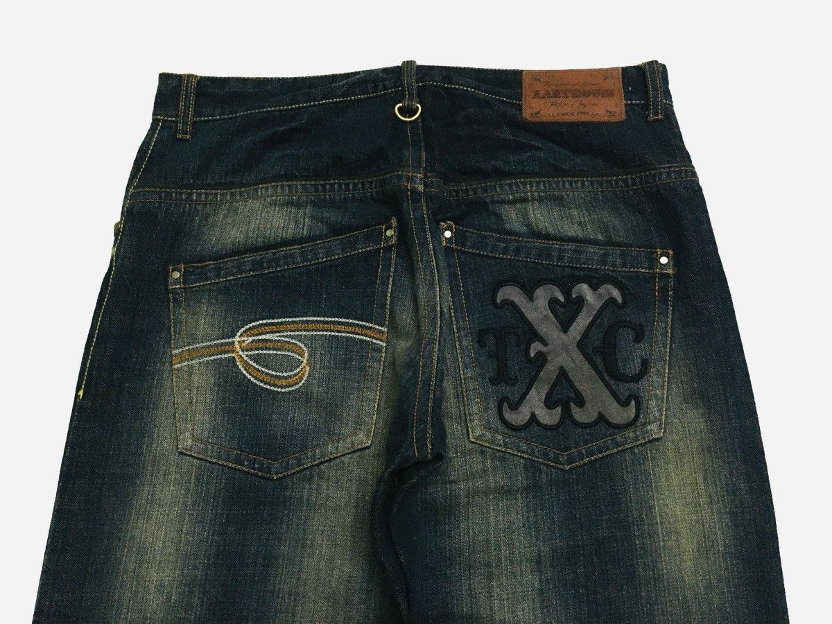 If Six Was Nine × Japanese Brand × Vintage Rare Design Vintage Japanese Brand XTC Jeans 1990s Size US 34 / EU 50 - 3 Thumbnail