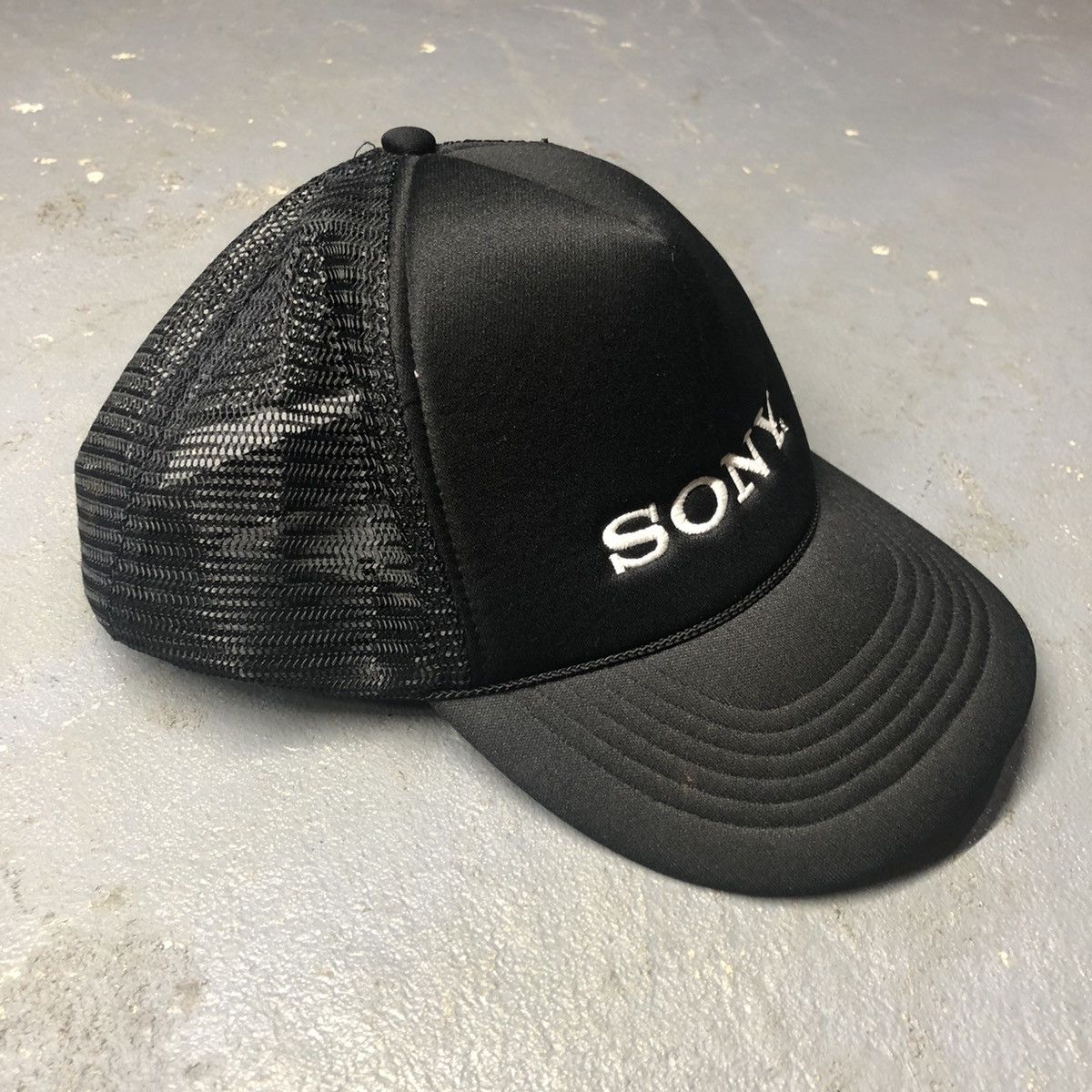 Sony × Vintage 1980s Sony Trucker hat | Grailed