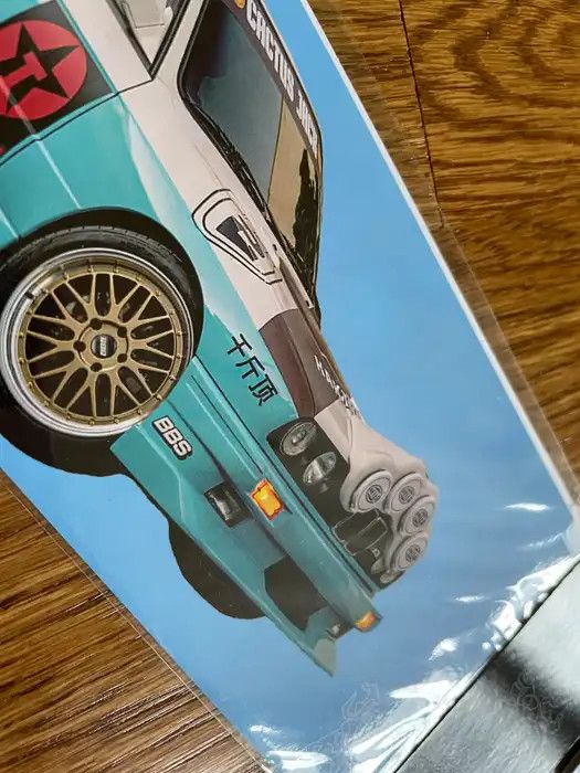 Travis Scott Travis Scott Blue Jackboys Vehicle Bumper Sticker BMW Size ONE SIZE - 3 Thumbnail