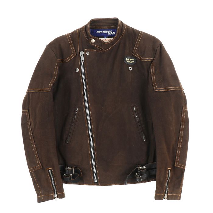 Junya Watanabe LEWIS LEATHERS COTTON RIDERS JACKET | Grailed