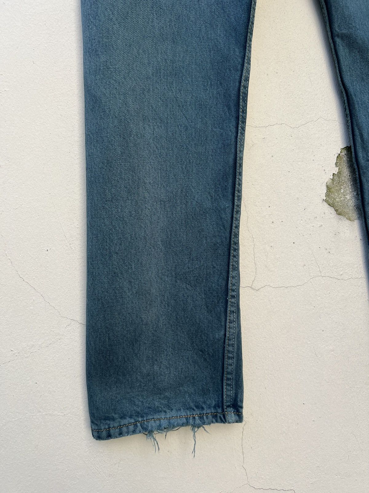 Levi's Vintage 90s Levi’s 501 Distress Sun Fade Denim Trashed Jeans Size US 30 / EU 46 - 18 Thumbnail