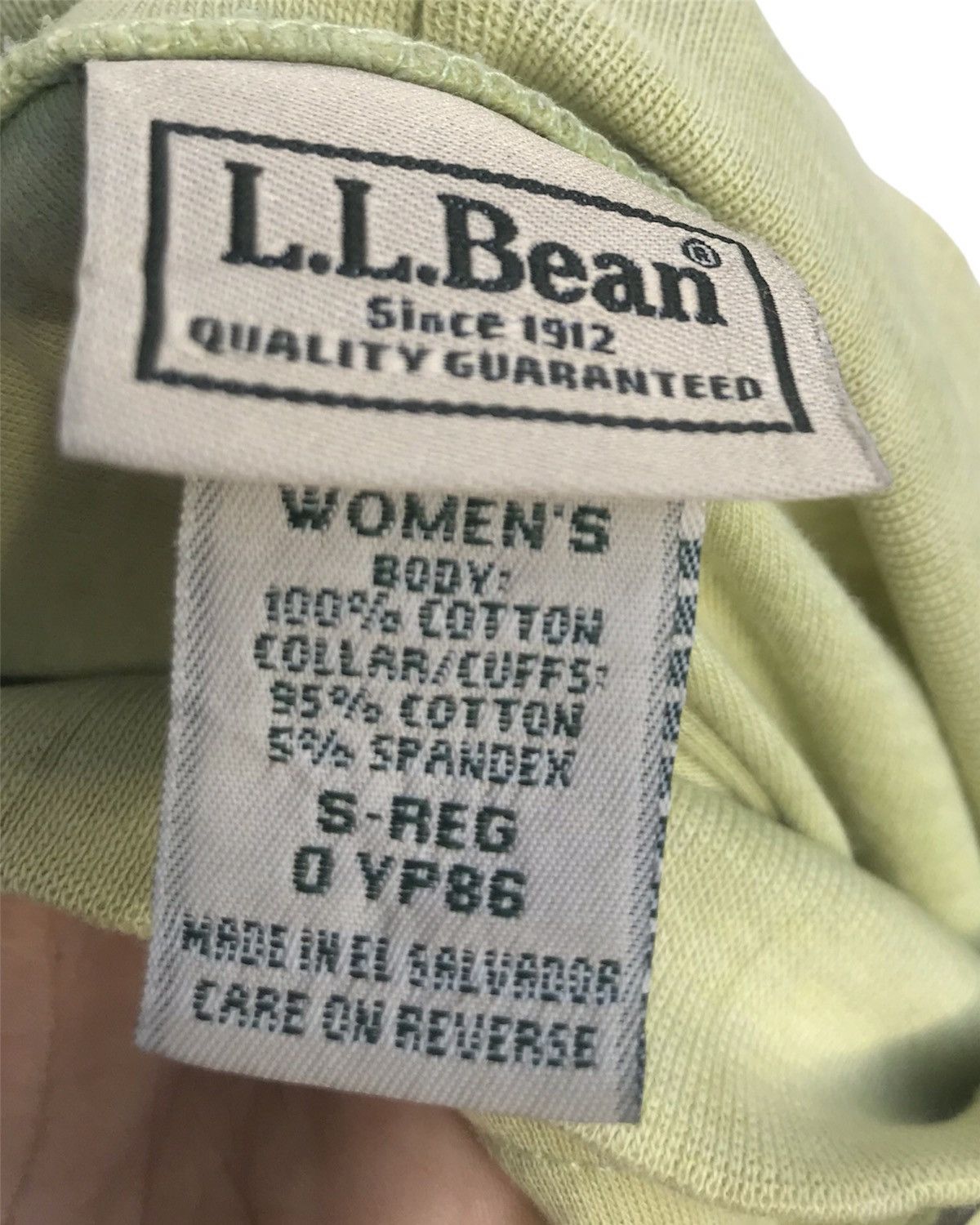 L.L. Bean × Vintage Vintage Turtle Neck L.L. Bean Long Sleeve T Shirt Size S / US 4 / IT 40 - 6 Thumbnail
