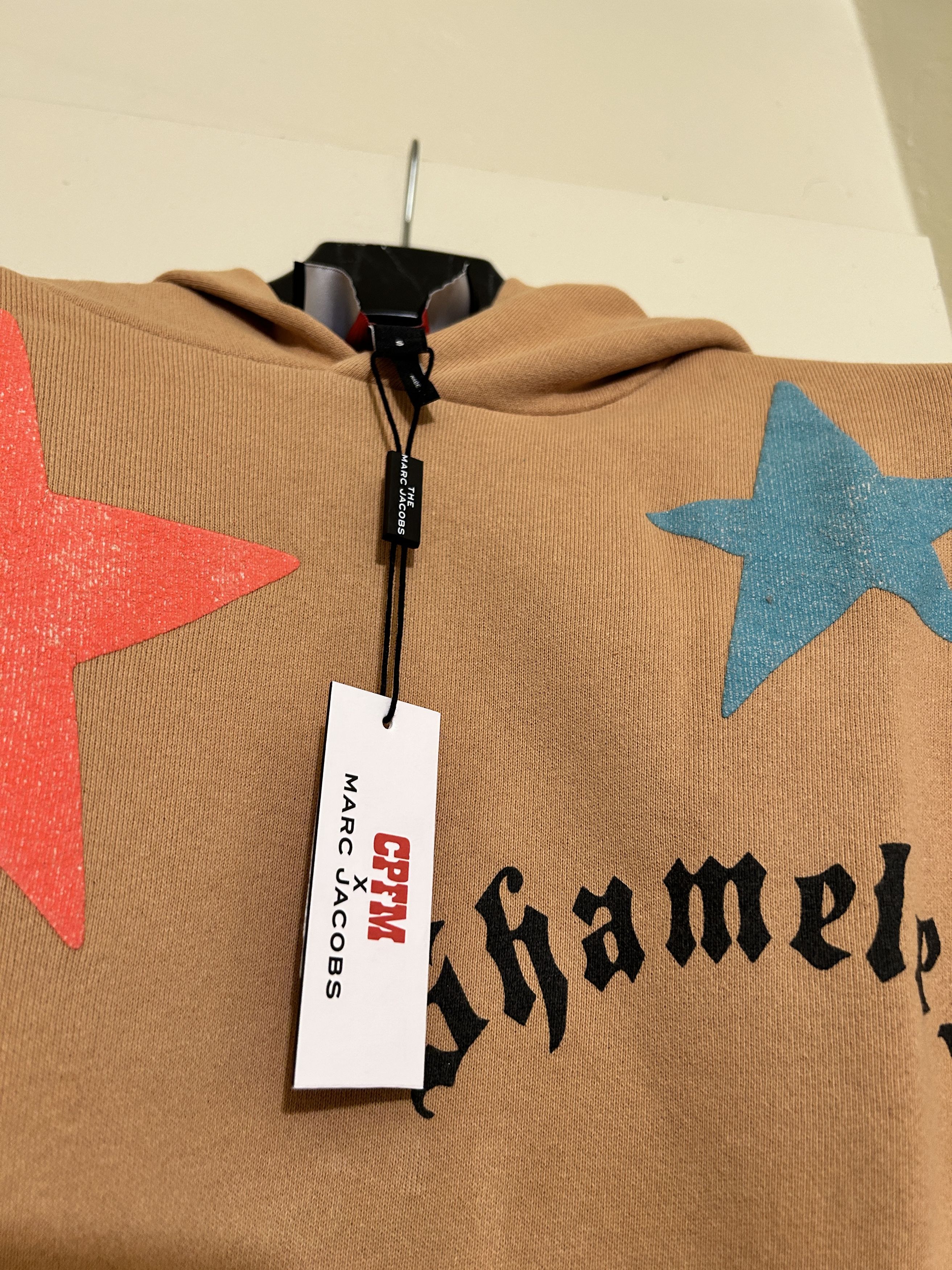 Cactus Plant Flea Market CPFM Tattoo Hooded Pullover Sweatshirt Sand Size US S / EU 44-46 / 1 - 3 Thumbnail