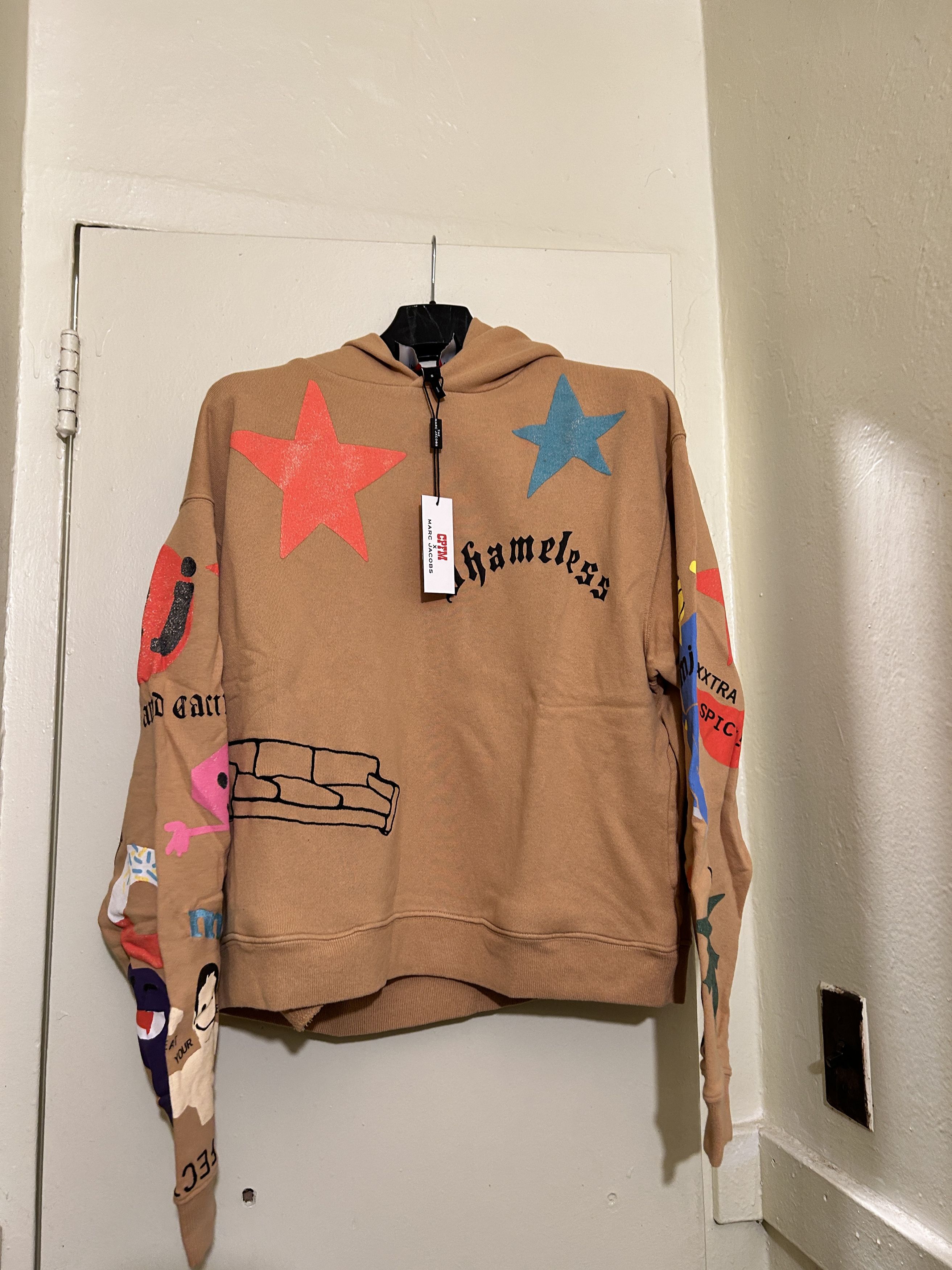 Cactus Plant Flea Market CPFM Tattoo Hooded Pullover Sweatshirt Sand Size US S / EU 44-46 / 1 - 2 Thumbnail