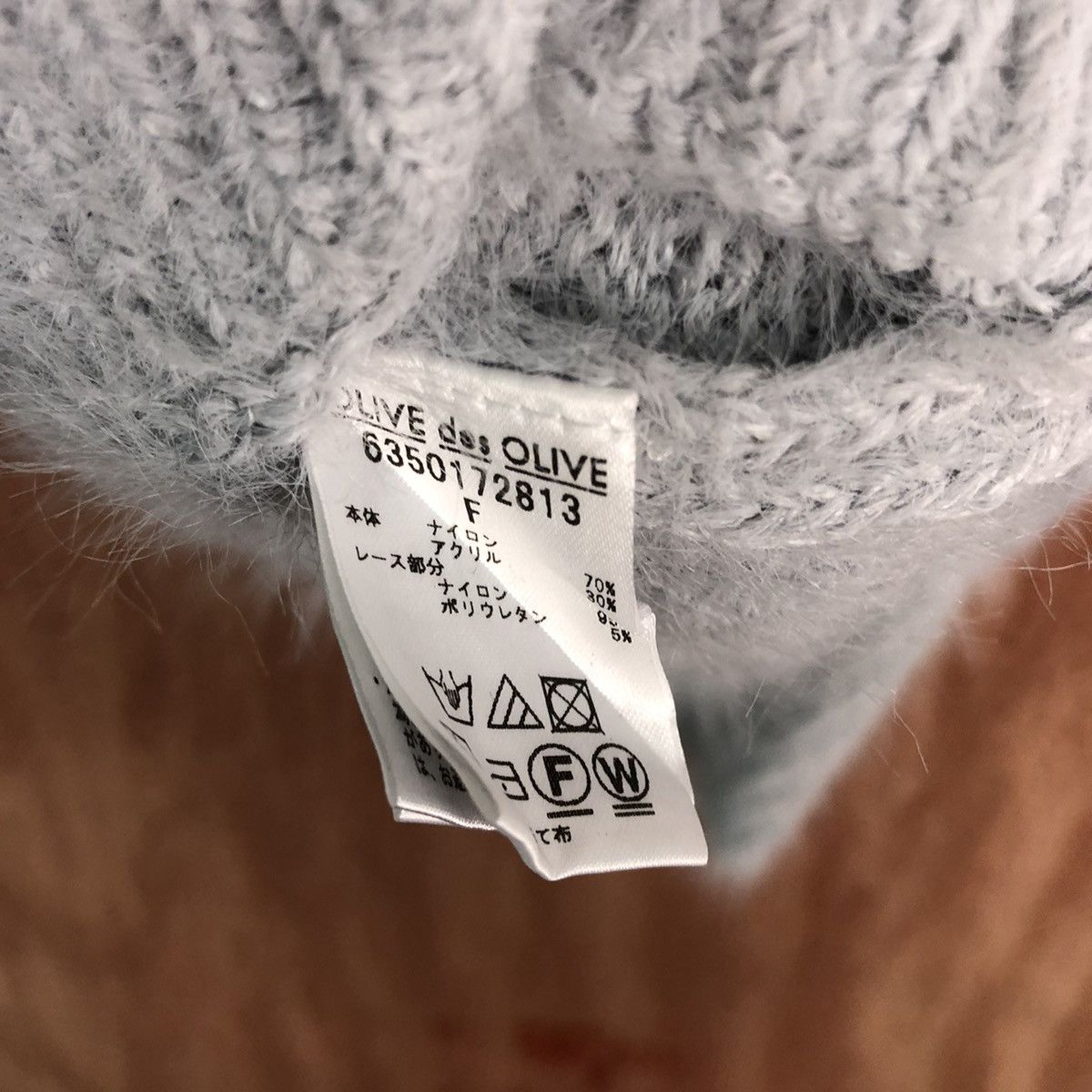 Homespun Knitwear × Japanese Brand Olive Des Olive Grey shag shaggy Mohair Knitwear #c389 Size M / US 6-8 / IT 42-44 - 11 Thumbnail