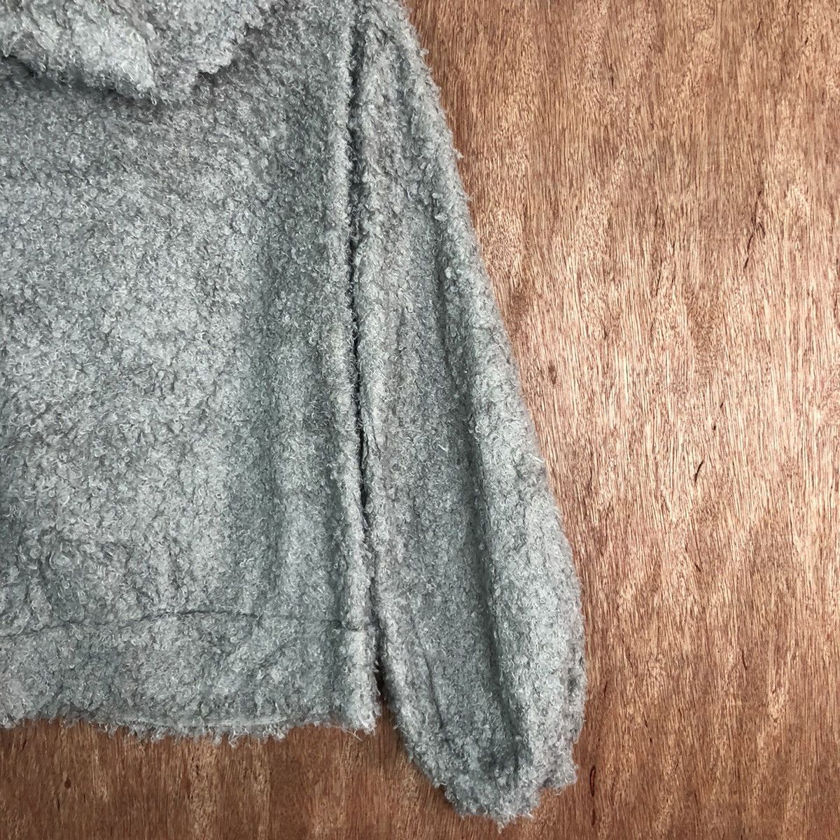 Homespun Knitwear × Japanese Brand Casse Black Mohair Shag Shaggy Knitwear #c378 Size M / US 6-8 / IT 42-44 - 5 Thumbnail
