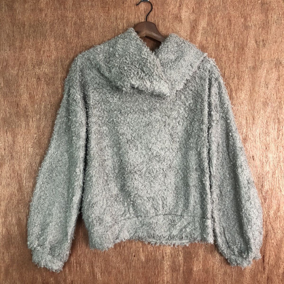 Homespun Knitwear × Japanese Brand Casse Black Mohair Shag Shaggy Knitwear #c378 Size M / US 6-8 / IT 42-44 - 3 Thumbnail