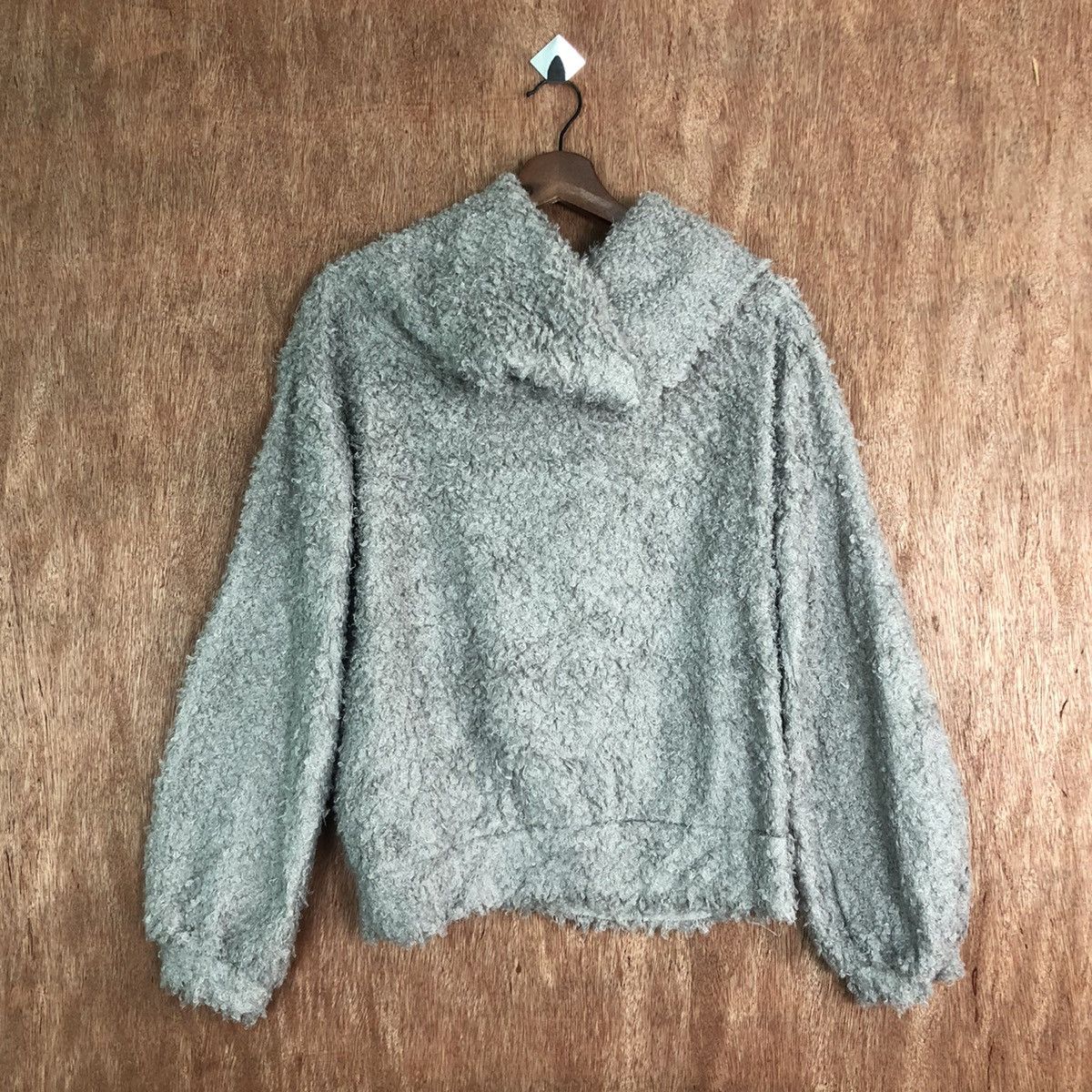 Homespun Knitwear × Japanese Brand Casse Black Mohair Shag Shaggy Knitwear #c378 Size M / US 6-8 / IT 42-44 - 1 Thumbnail