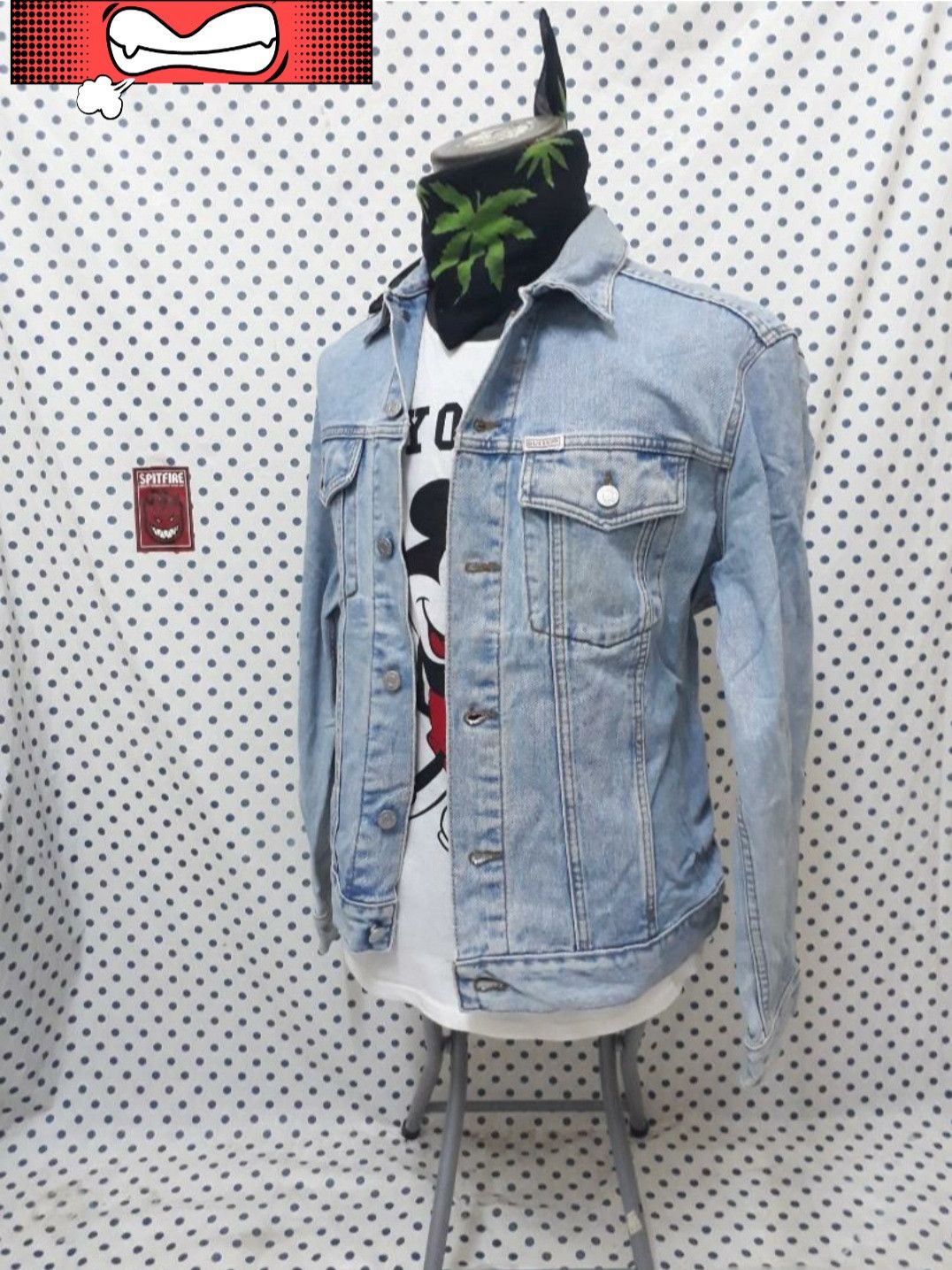 Guess 💥Vintage guess stonewash denim jacket Size US M / EU 48-50 / 2 - 4 Thumbnail