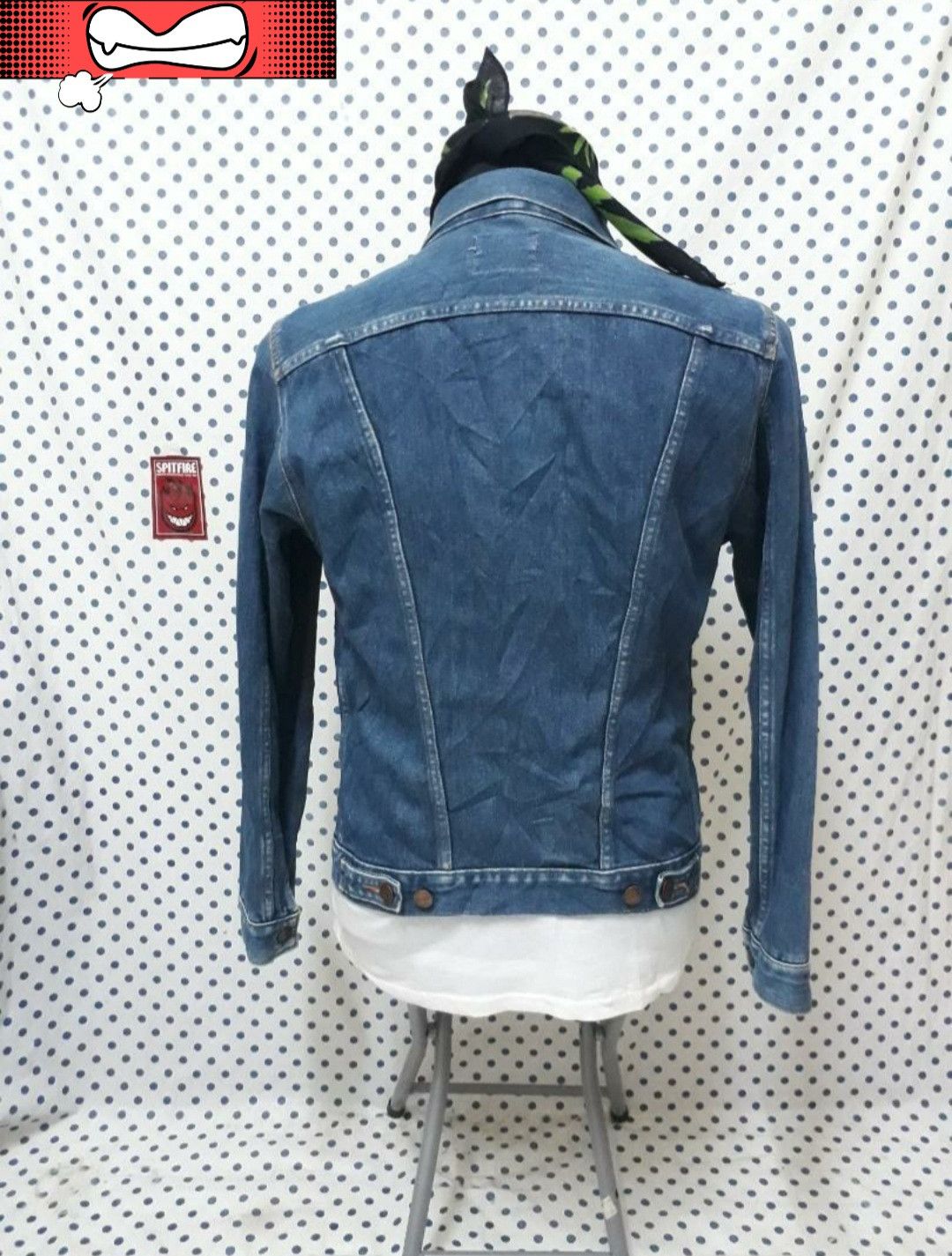 Japanese Brand 💥Vintage wrangler stonewash denim jacket Size US M / EU 48-50 / 2 - 2 Thumbnail