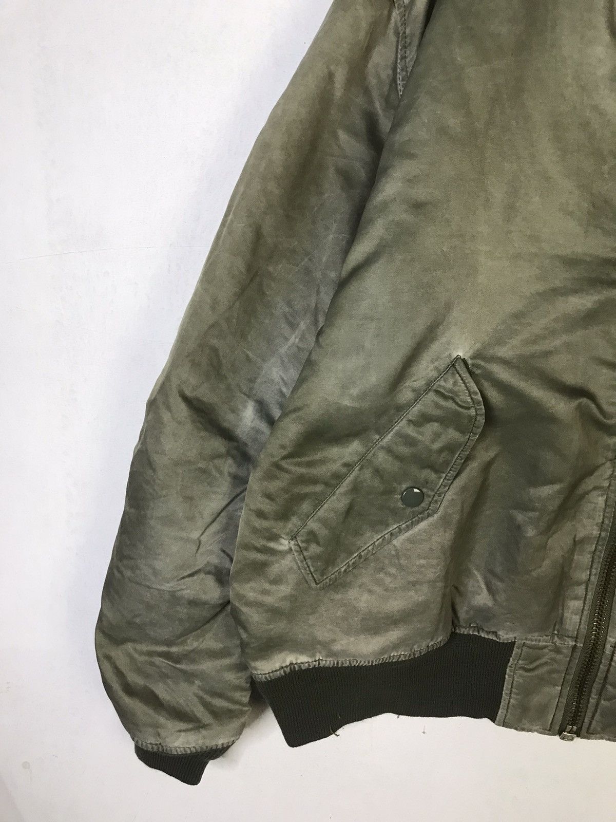 Other Rare💥90s USS Solomons Army Flight Bomber Jacket Size US L / EU 52-54 / 3 - 4 Thumbnail