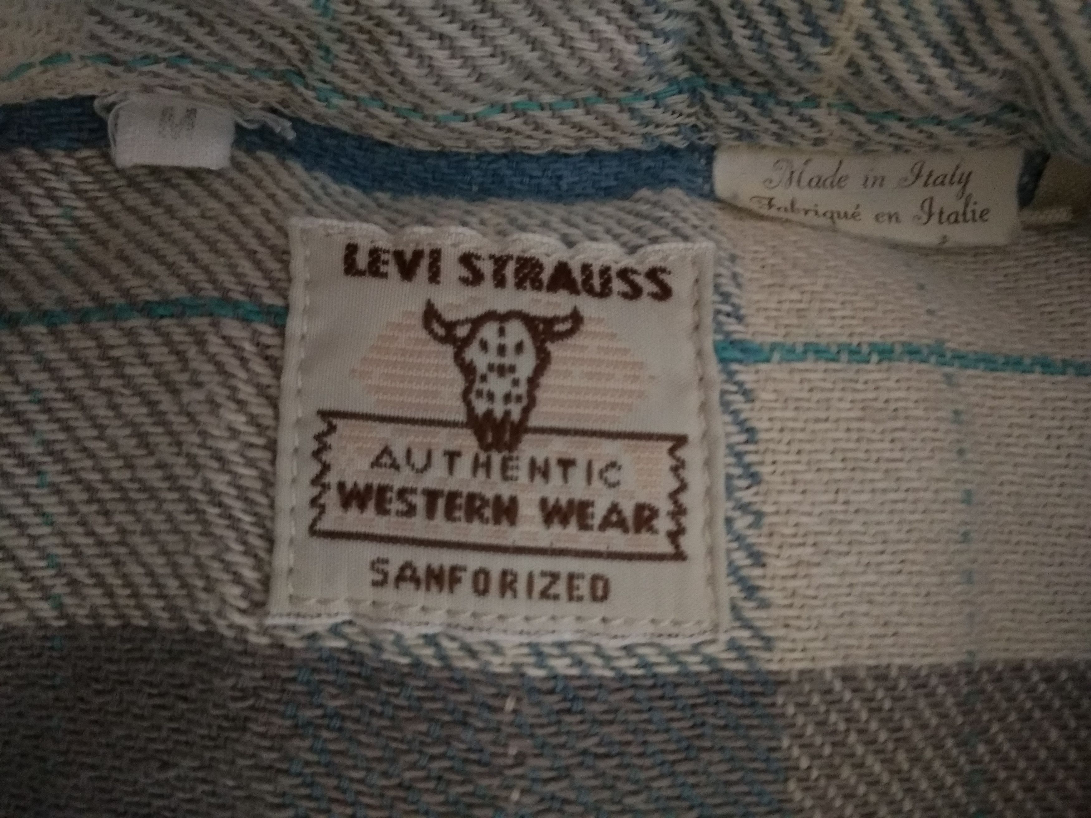 Levi's Vintage Clothing Levi's Shirt Flannel Big E Made in Italy Size US M / EU 48-50 / 2 - 3 Thumbnail
