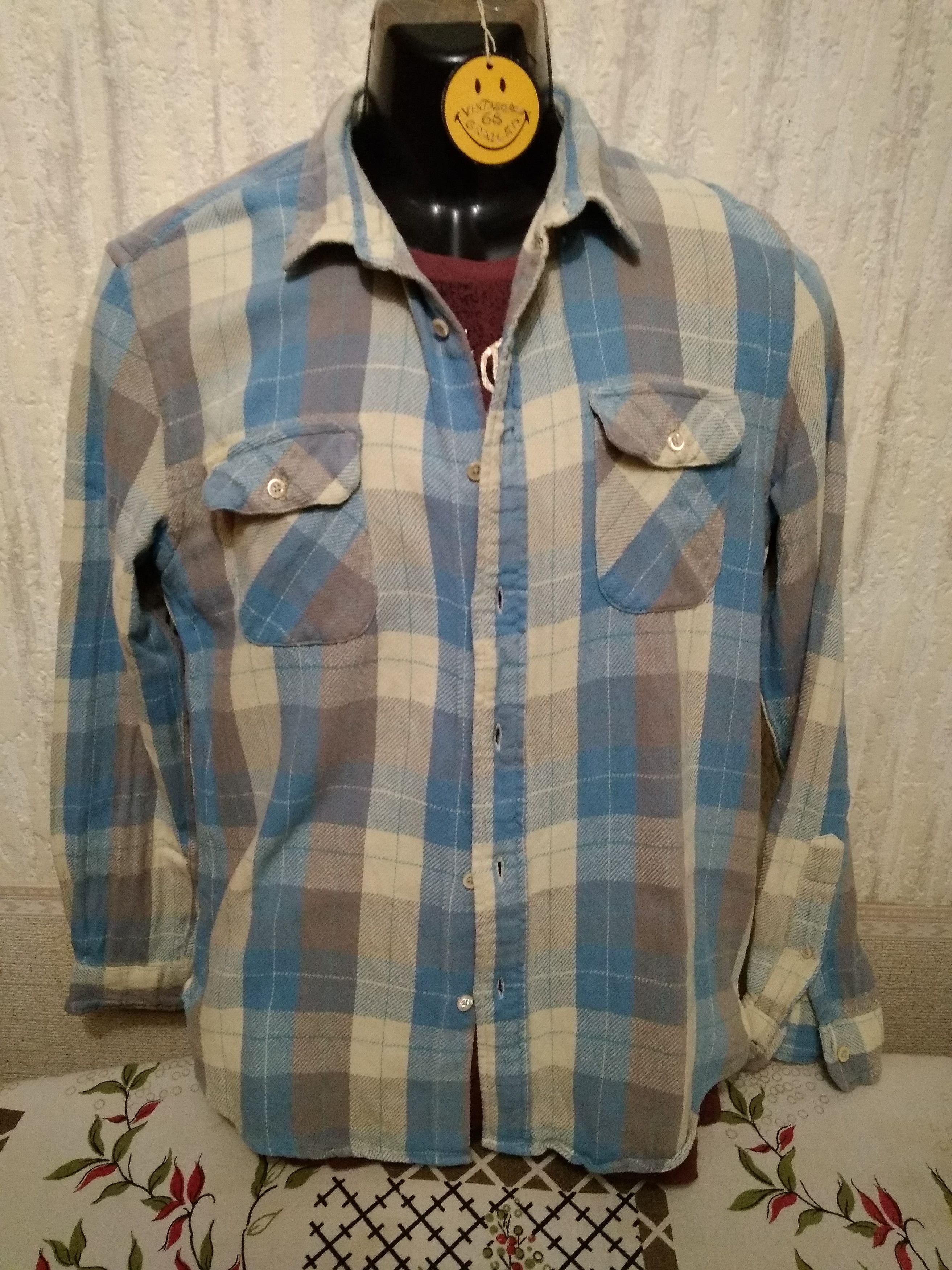 Levi's Vintage Clothing Levi's Shirt Flannel Big E Made in Italy Size US M / EU 48-50 / 2 - 4 Thumbnail