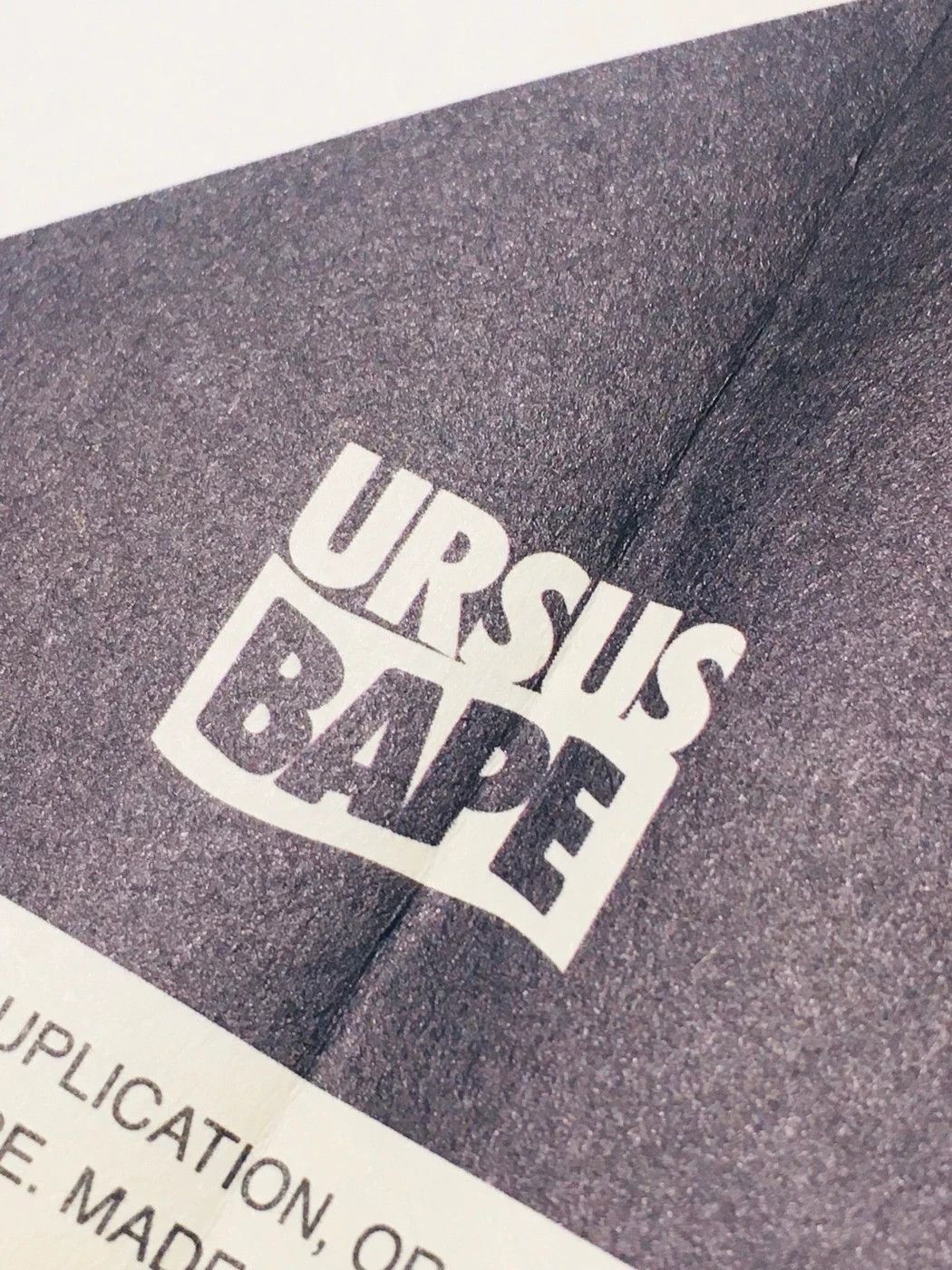 Bape BAPE Poster Ursus Bape 2010 Head Logo Tet Wtaps Paper Size ONE SIZE - 3 Thumbnail