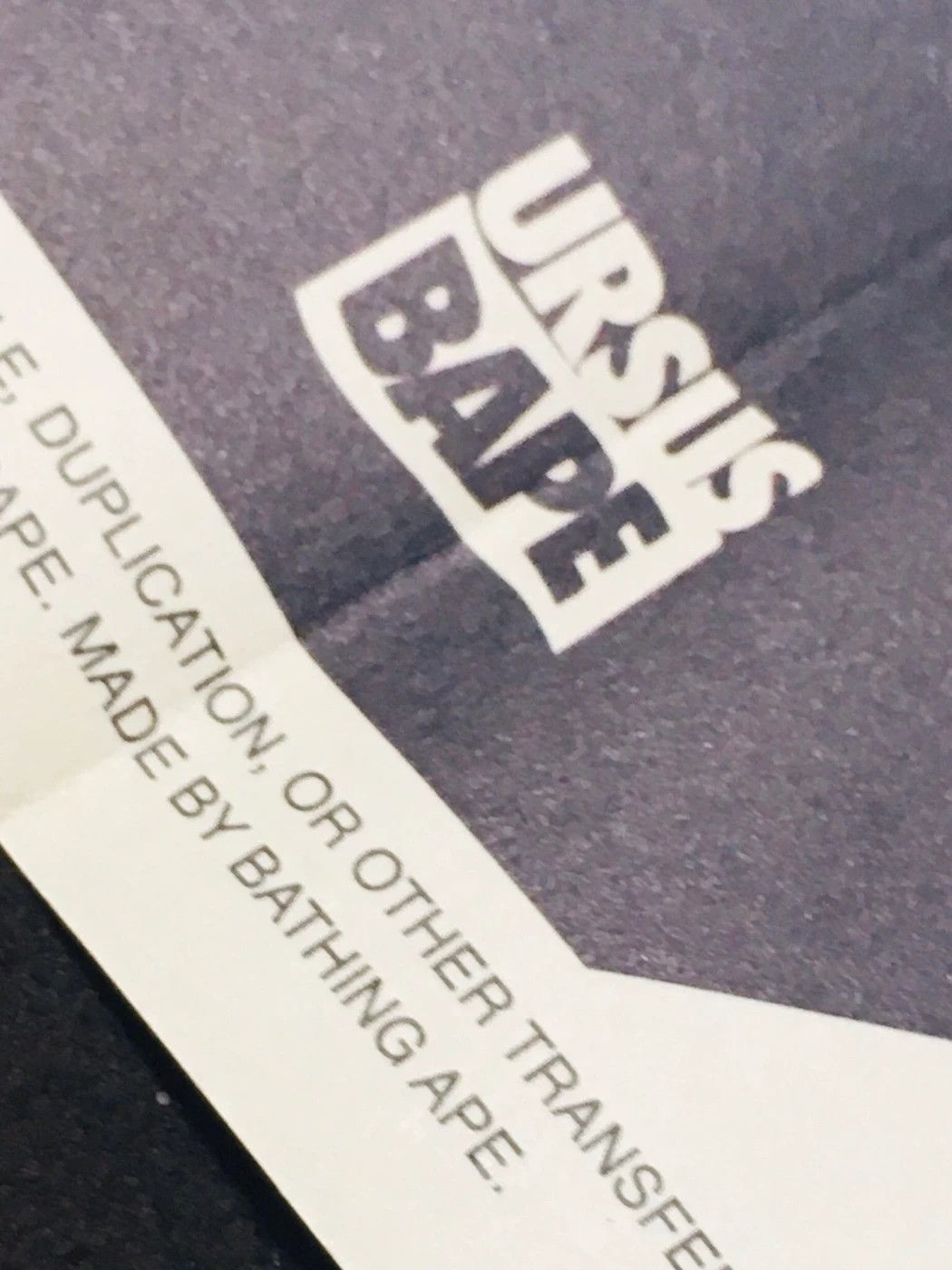 Bape BAPE Poster Ursus Bape 2010 Head Logo Tet Wtaps Paper Size ONE SIZE - 5 Thumbnail