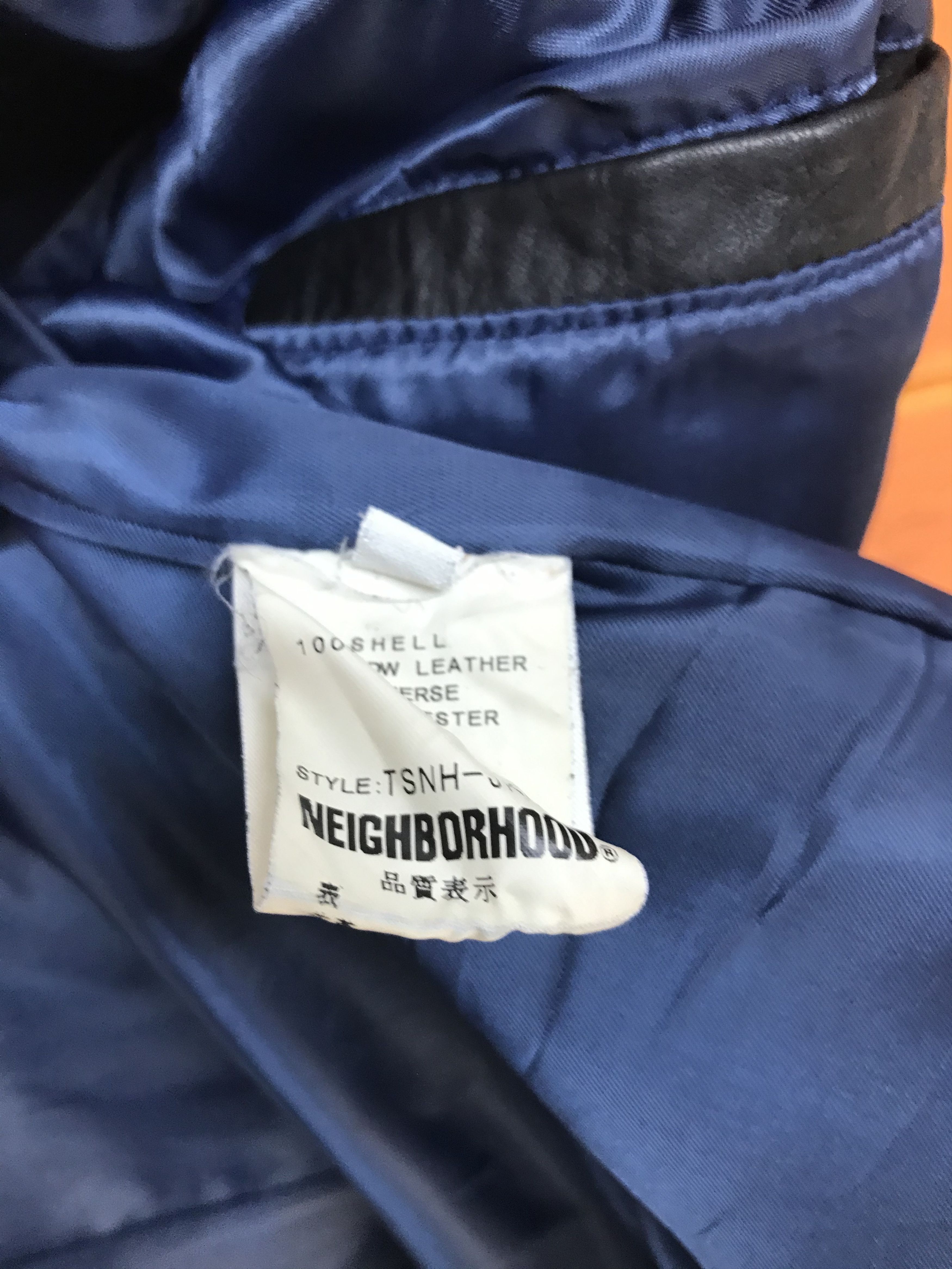 Vintage Vintage NEIGHBORHOOD Chaos Leather Jacket Size XS / US 0-2 / IT 36-38 - 12 Thumbnail