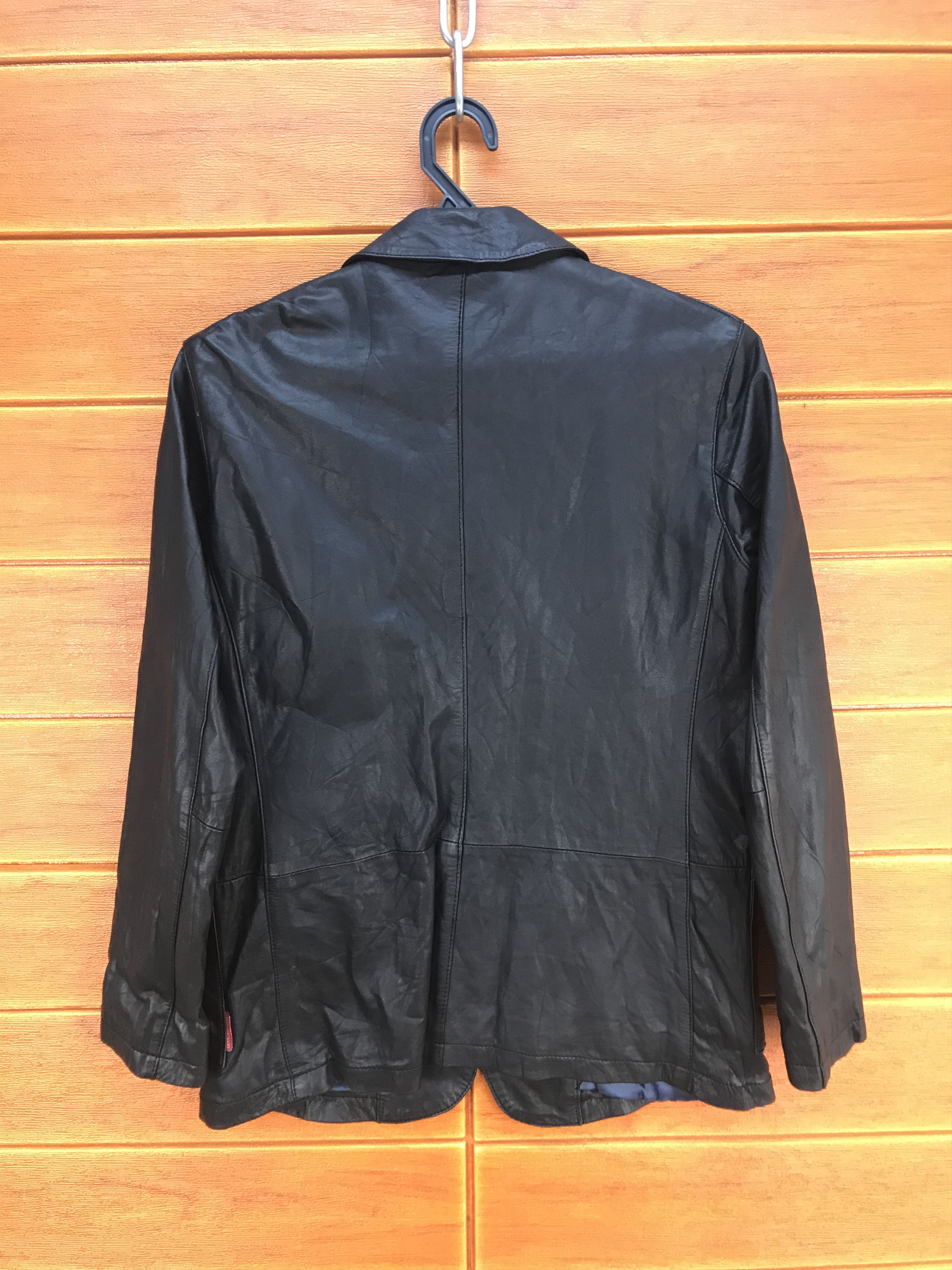 Vintage Vintage NEIGHBORHOOD Chaos Leather Jacket Size XS / US 0-2 / IT 36-38 - 8 Thumbnail