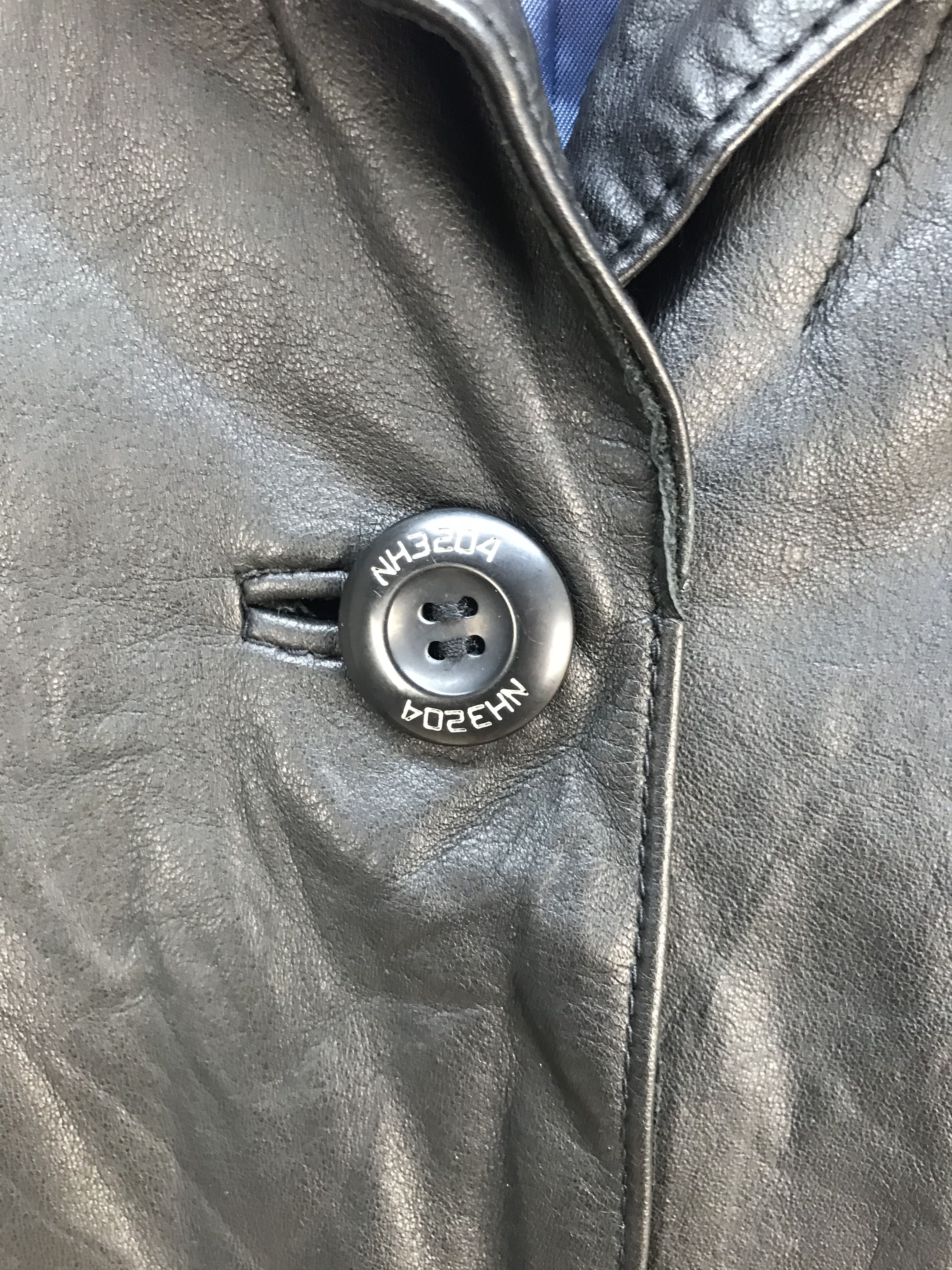 Vintage Vintage NEIGHBORHOOD Chaos Leather Jacket Size XS / US 0-2 / IT 36-38 - 10 Thumbnail