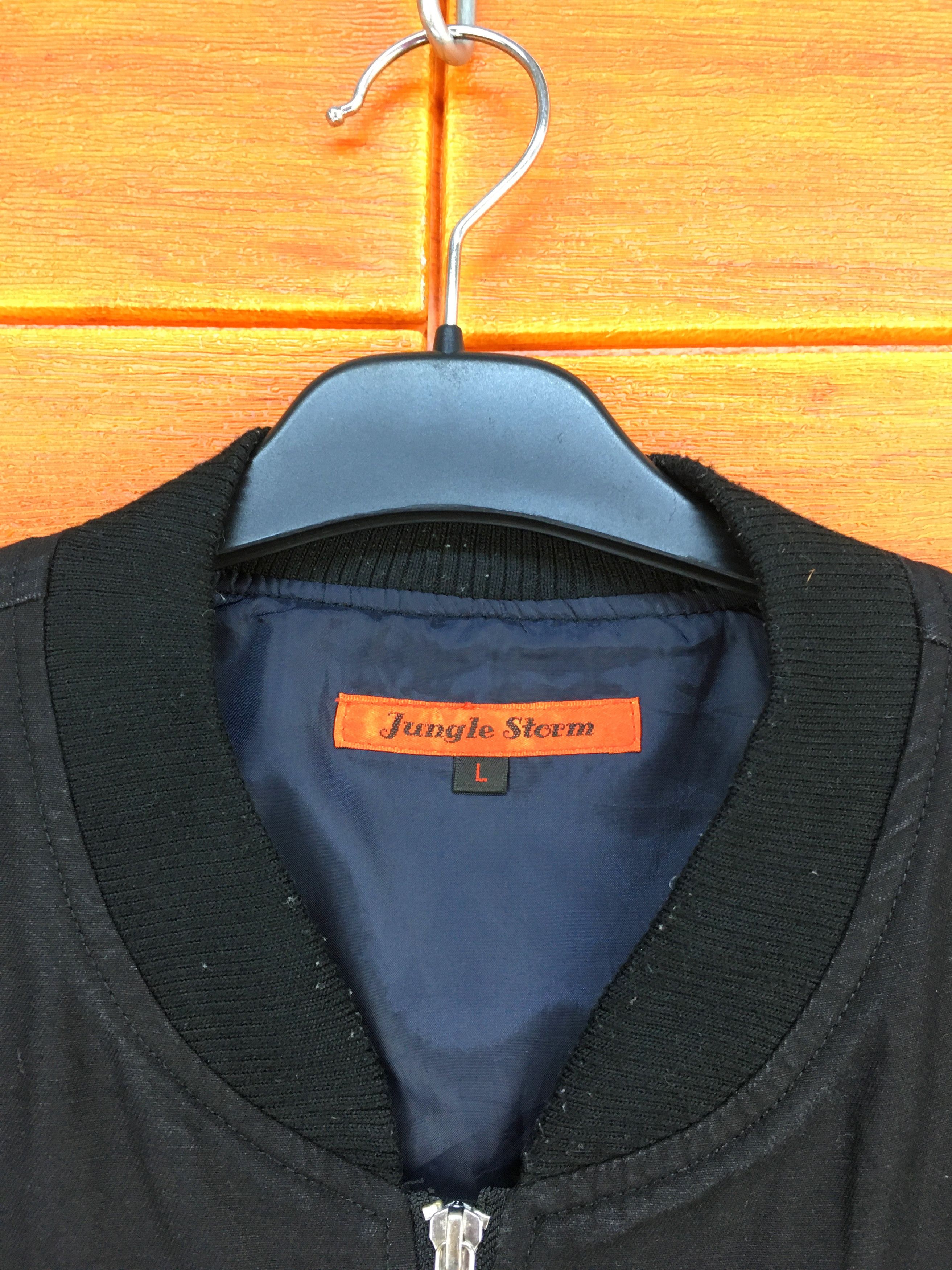 Japanese Brand JUNGLE STORM Army Patches MA-1 Bomber Jacket Size US M / EU 48-50 / 2 - 7 Thumbnail