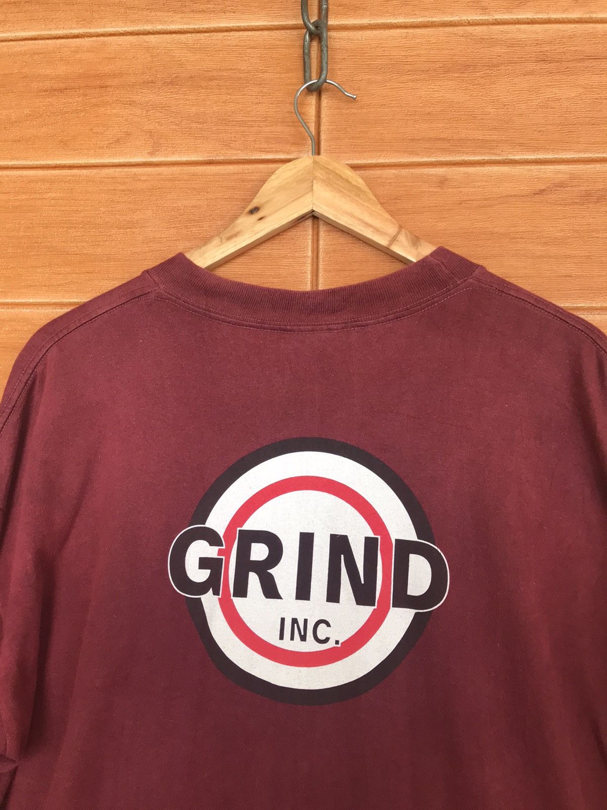 grindlondon Vintage 90s Grind Inc Skateboard T-Shirt Size US L / EU 52-54 / 3 - 3 Thumbnail