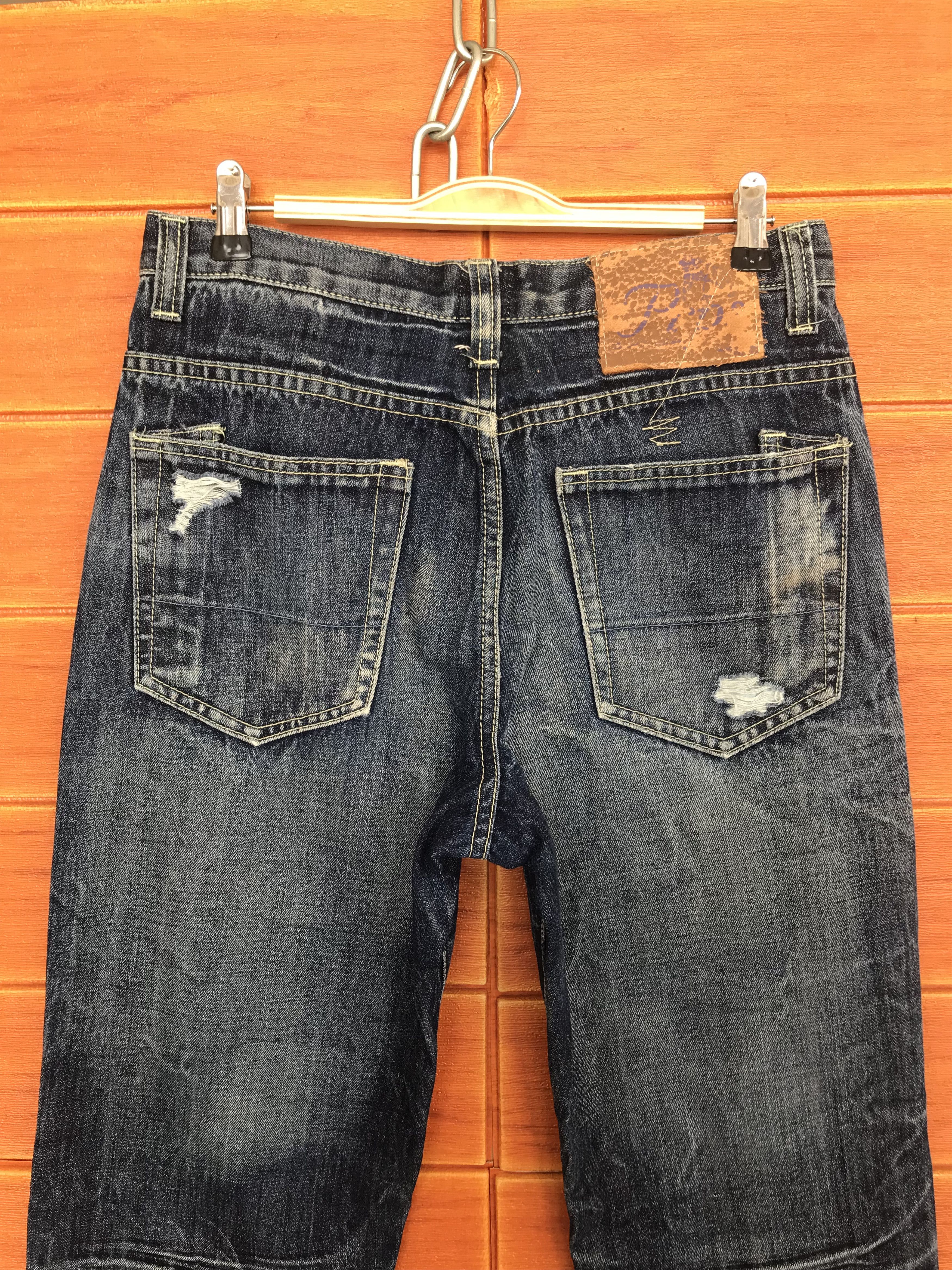 Kapital Vintage PRPS Denim Jeans Nice Design Distressed Size US 30 / EU 46 - 8 Thumbnail