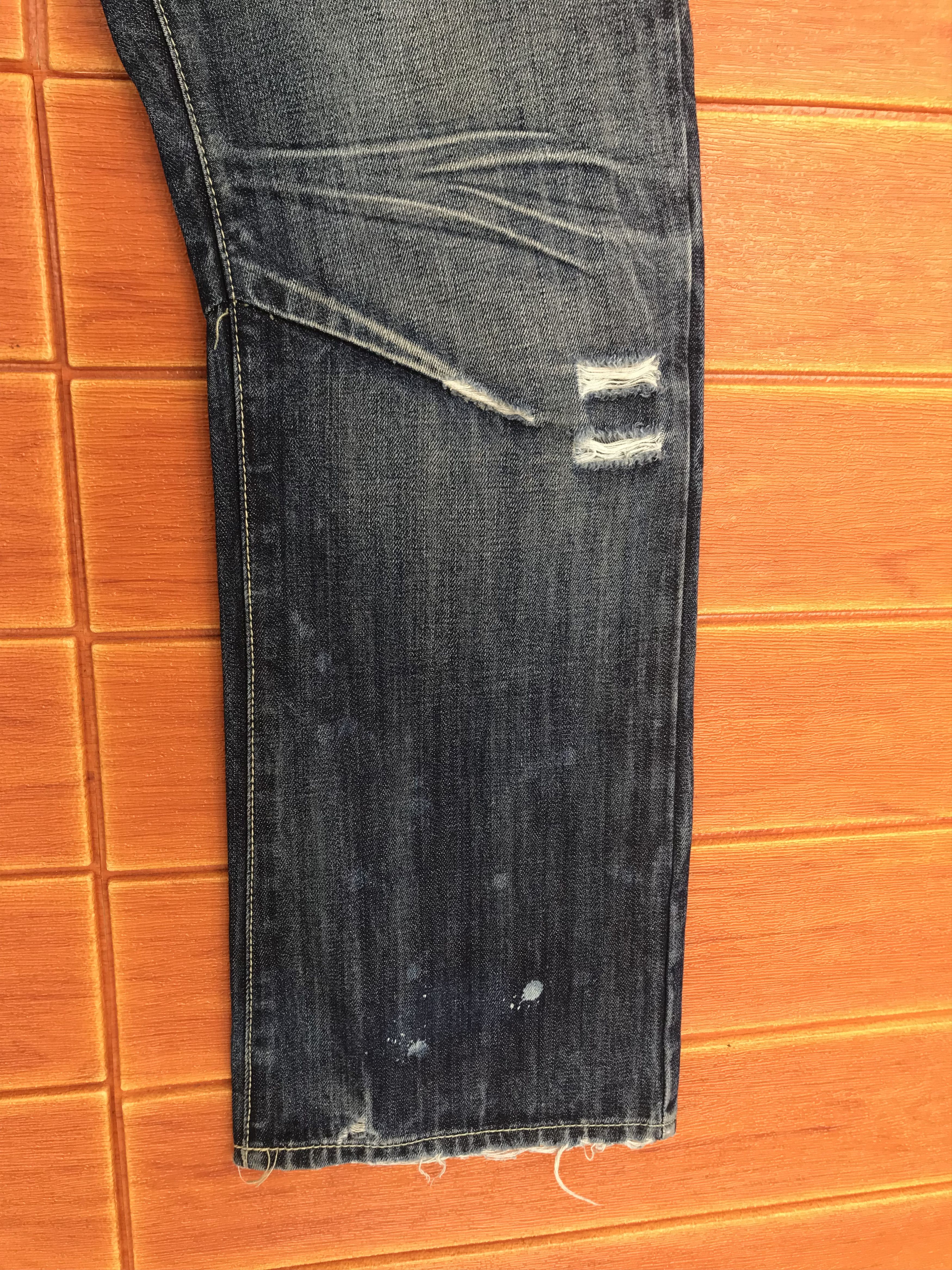 Kapital Vintage PRPS Denim Jeans Nice Design Distressed Size US 30 / EU 46 - 4 Thumbnail