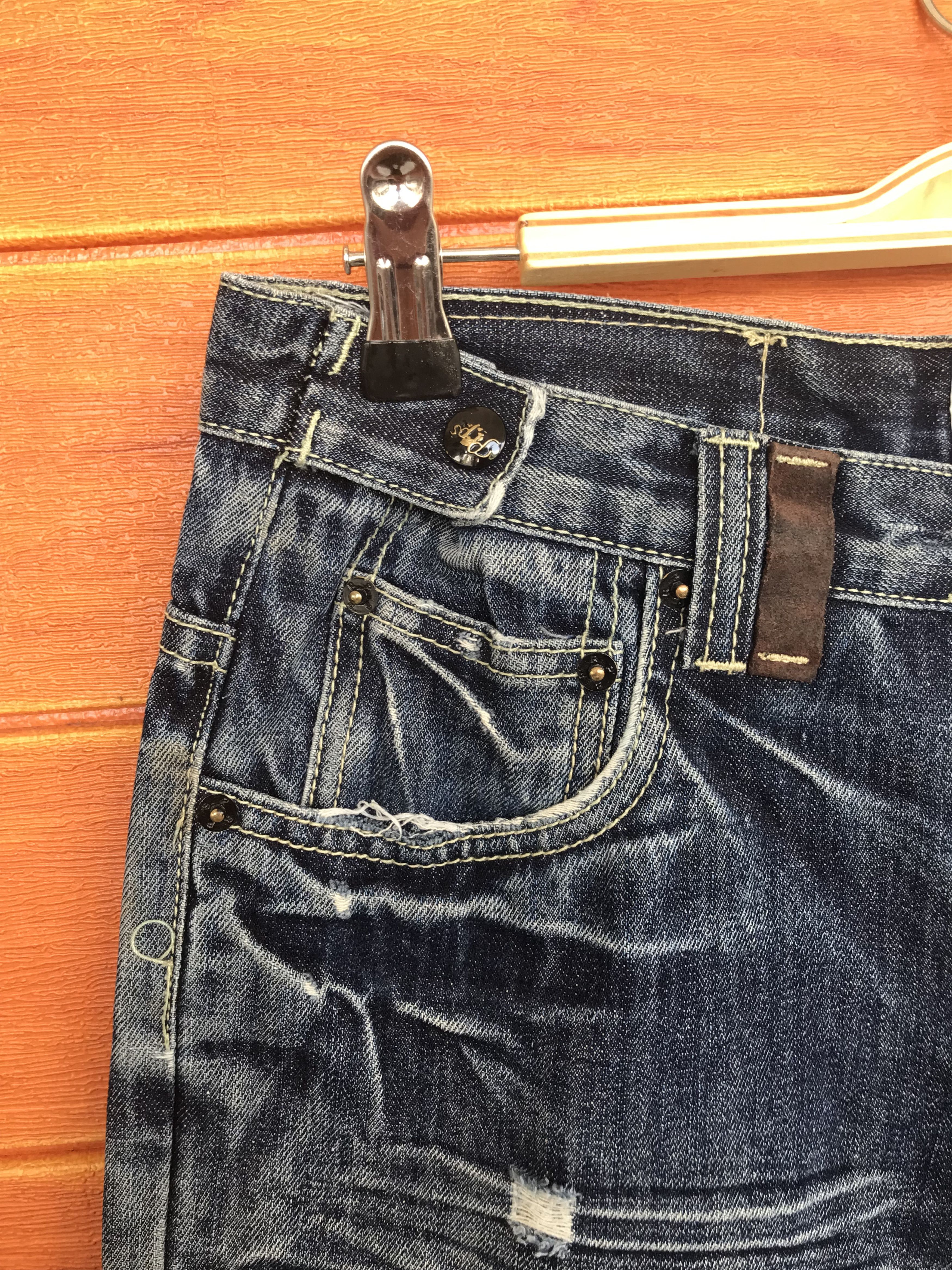 Kapital Vintage PRPS Denim Jeans Nice Design Distressed Size US 30 / EU 46 - 5 Thumbnail